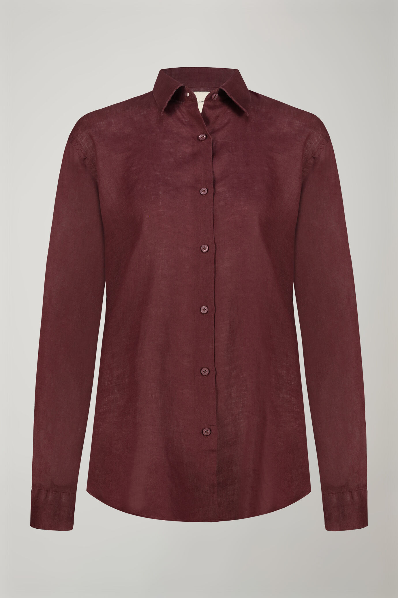 Chemise femme à col classique en 100 % lin image number 5