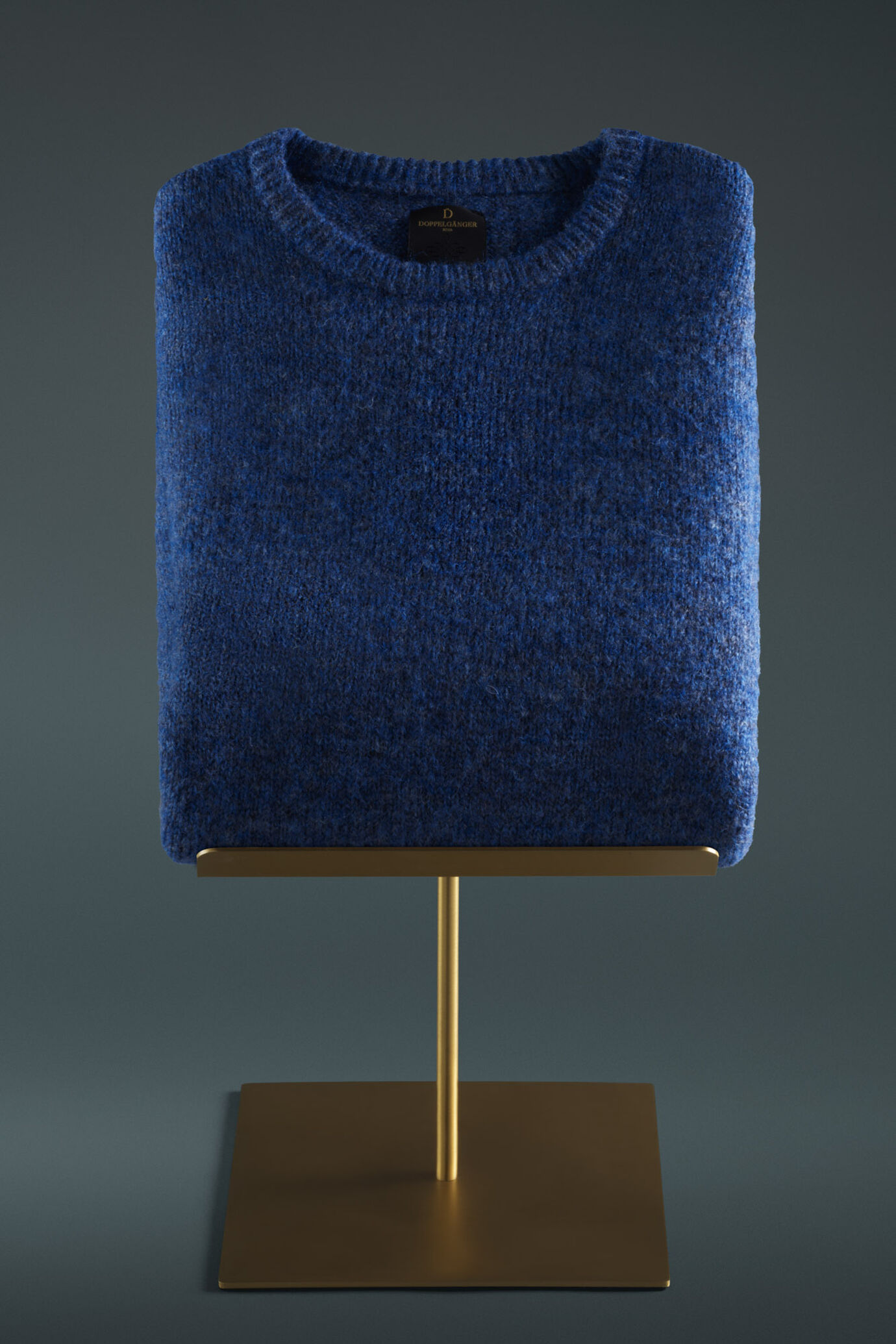 Maglia giricollo in lana Shetland image number 2