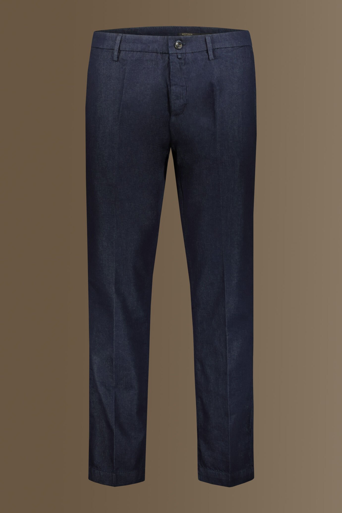 Pantalone chino uomo in denim image number 4