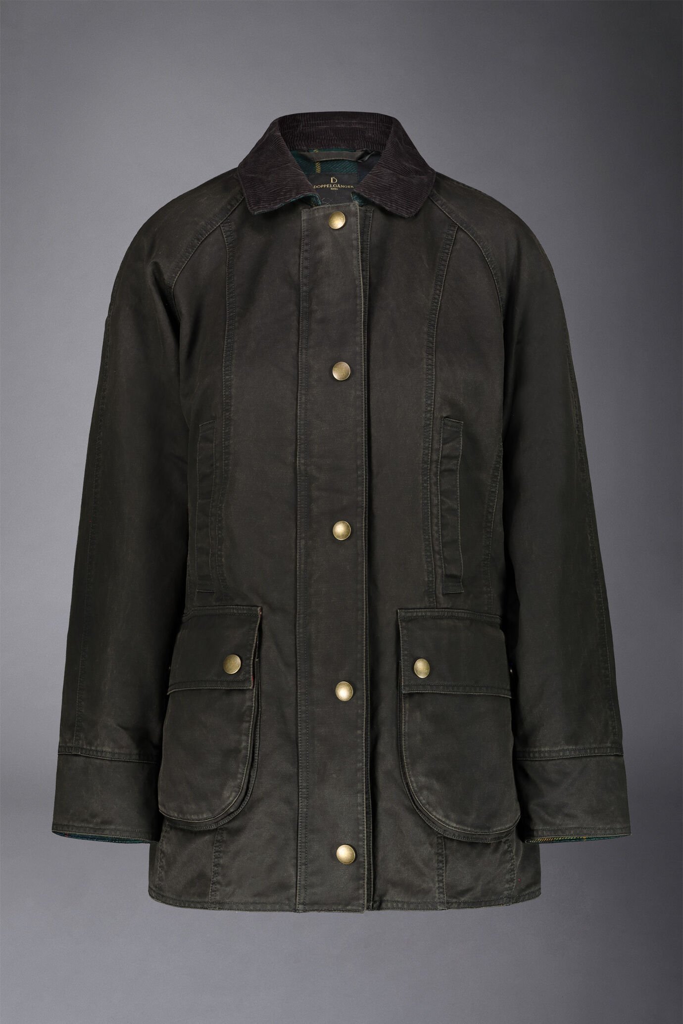 Waxed cotton jacket image number 4