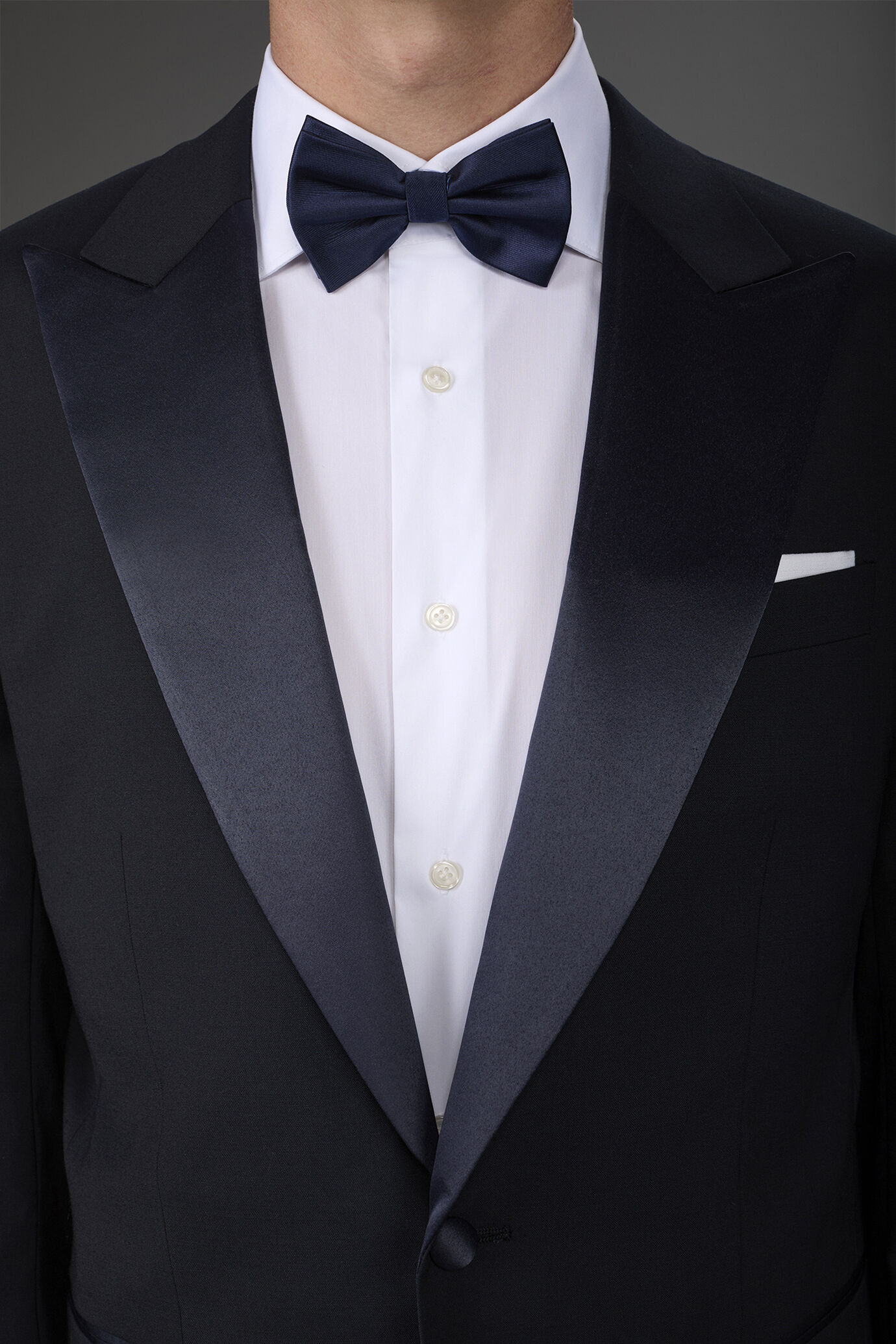 Papillon uomo tinta unita image number 0