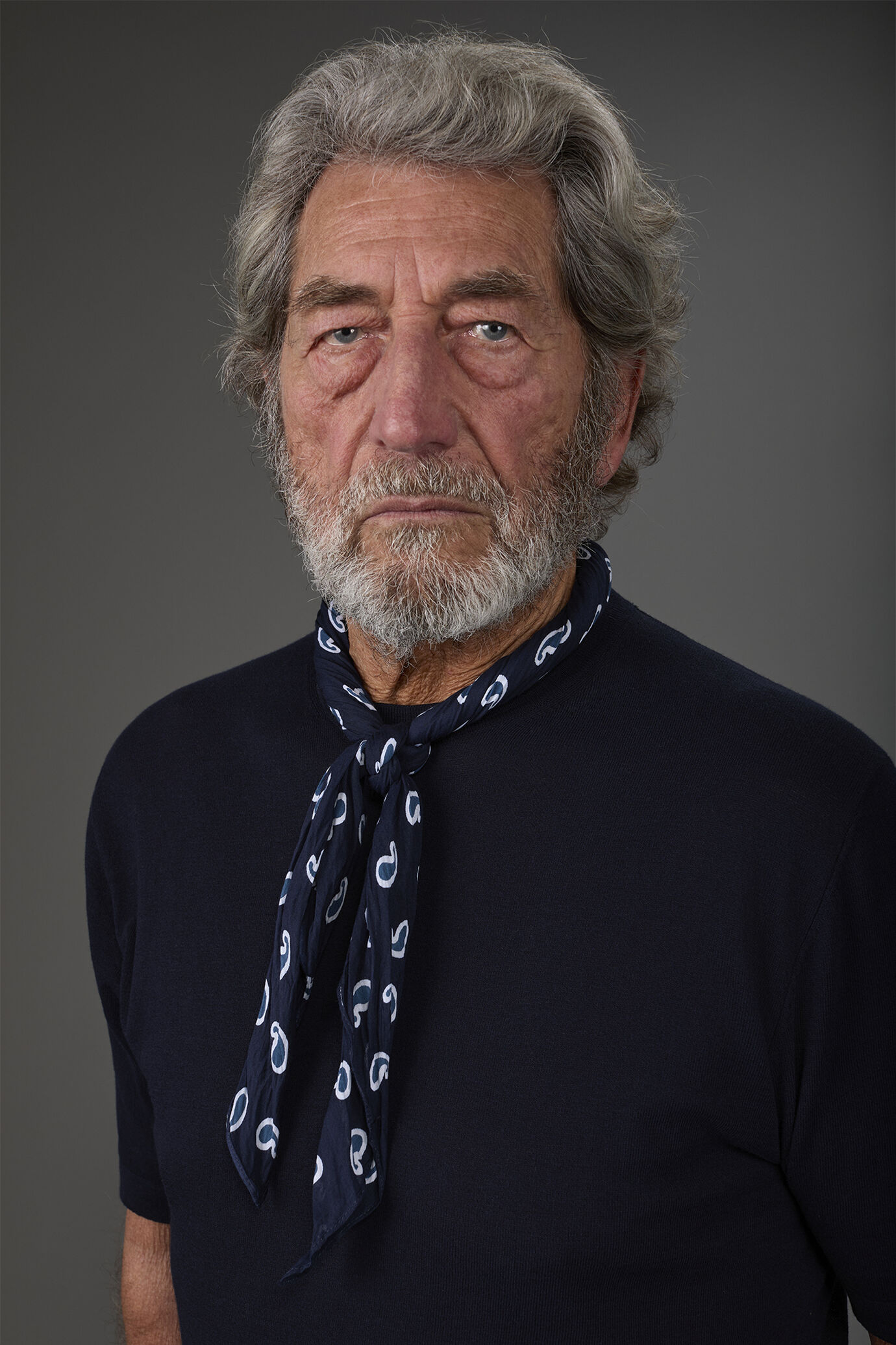 Foulard uomo fantasia macro paisley