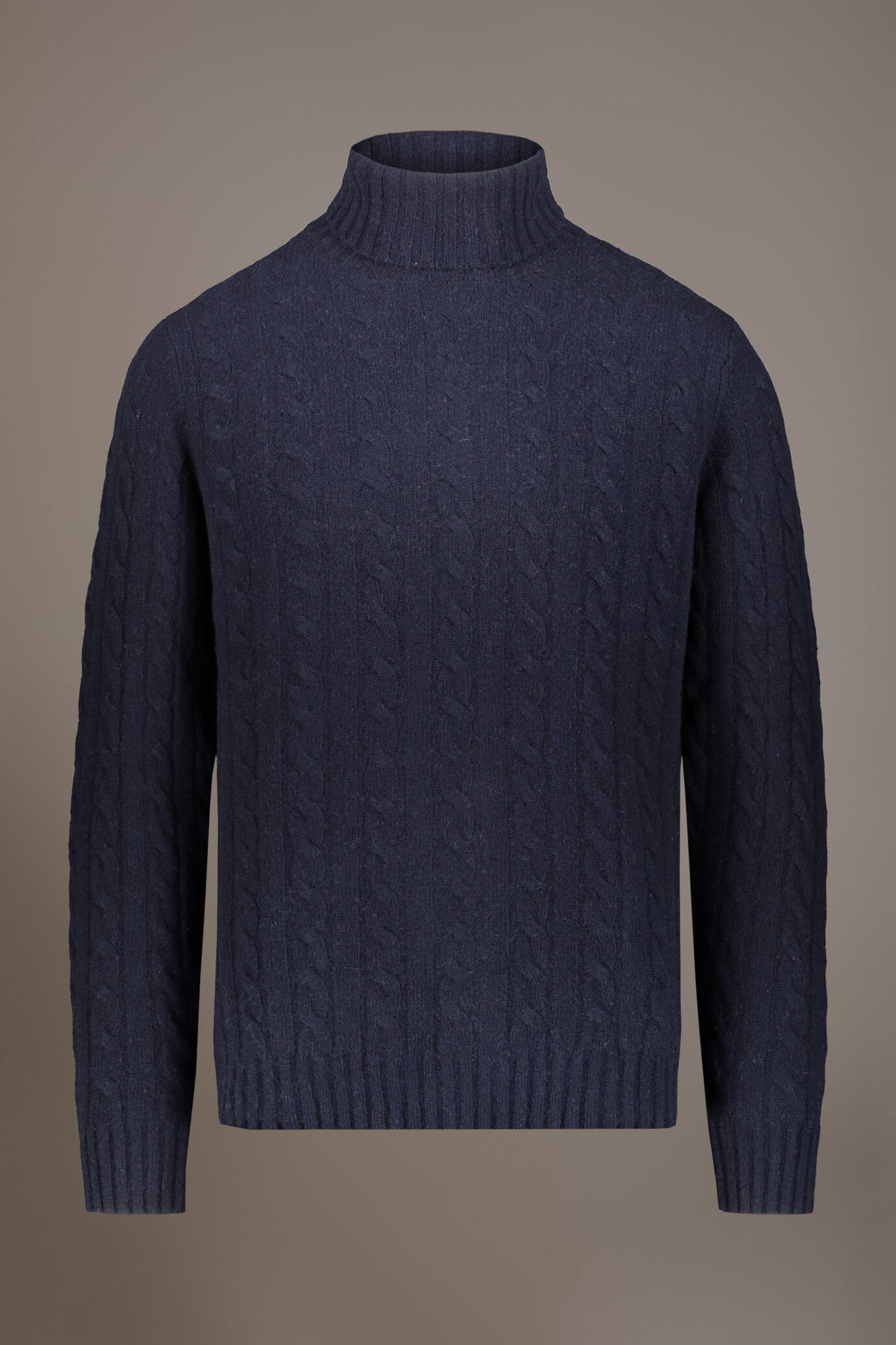 Turtleneck lambswool blend sweater image number 4