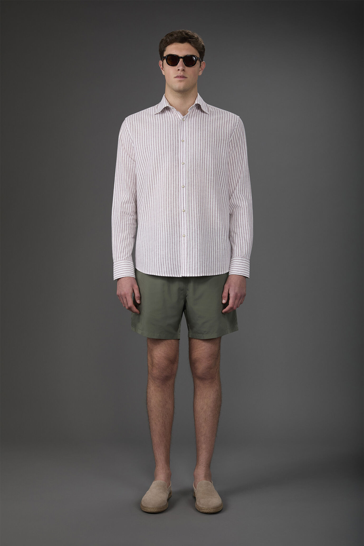 Single-colour men's swimwear image number 0