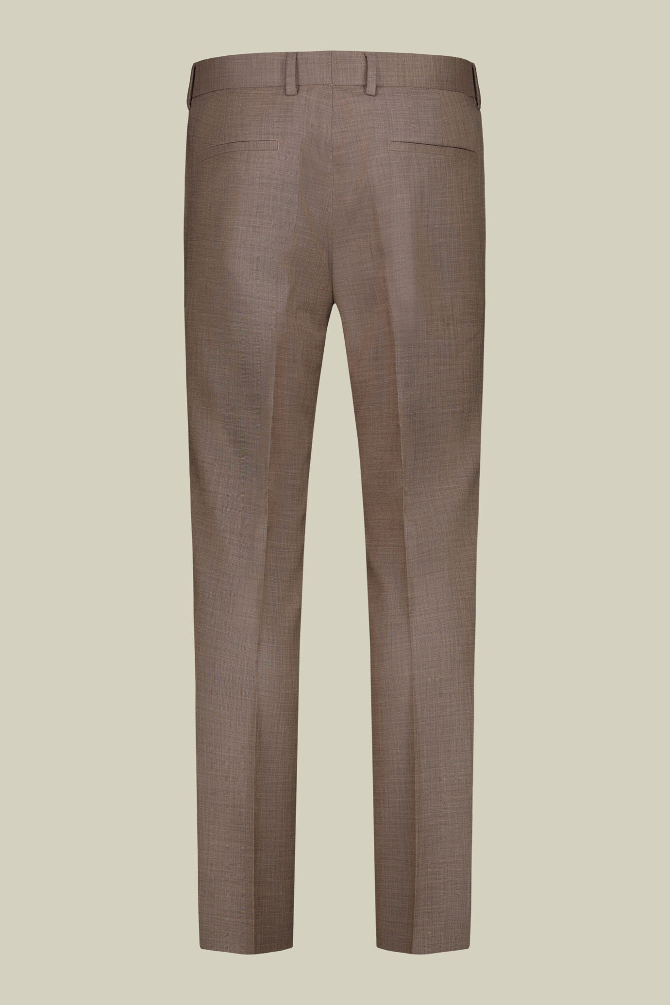 Costume homme &agrave; un bouton, tissu grisaille, coupe regular image number 3