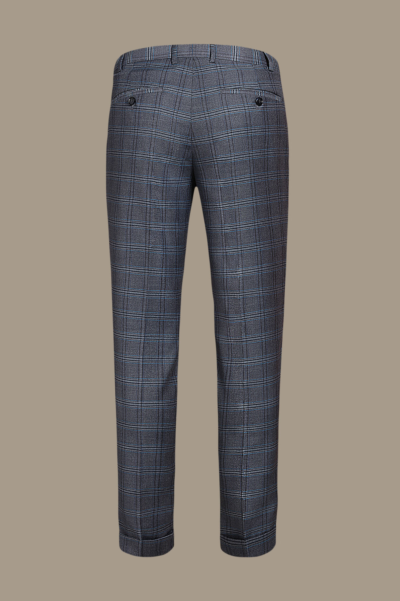 Single breasted check suit image number 4