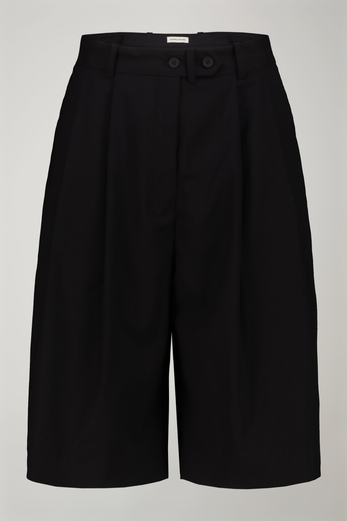 Short midi femme à pinces, coupe régulière image number 4