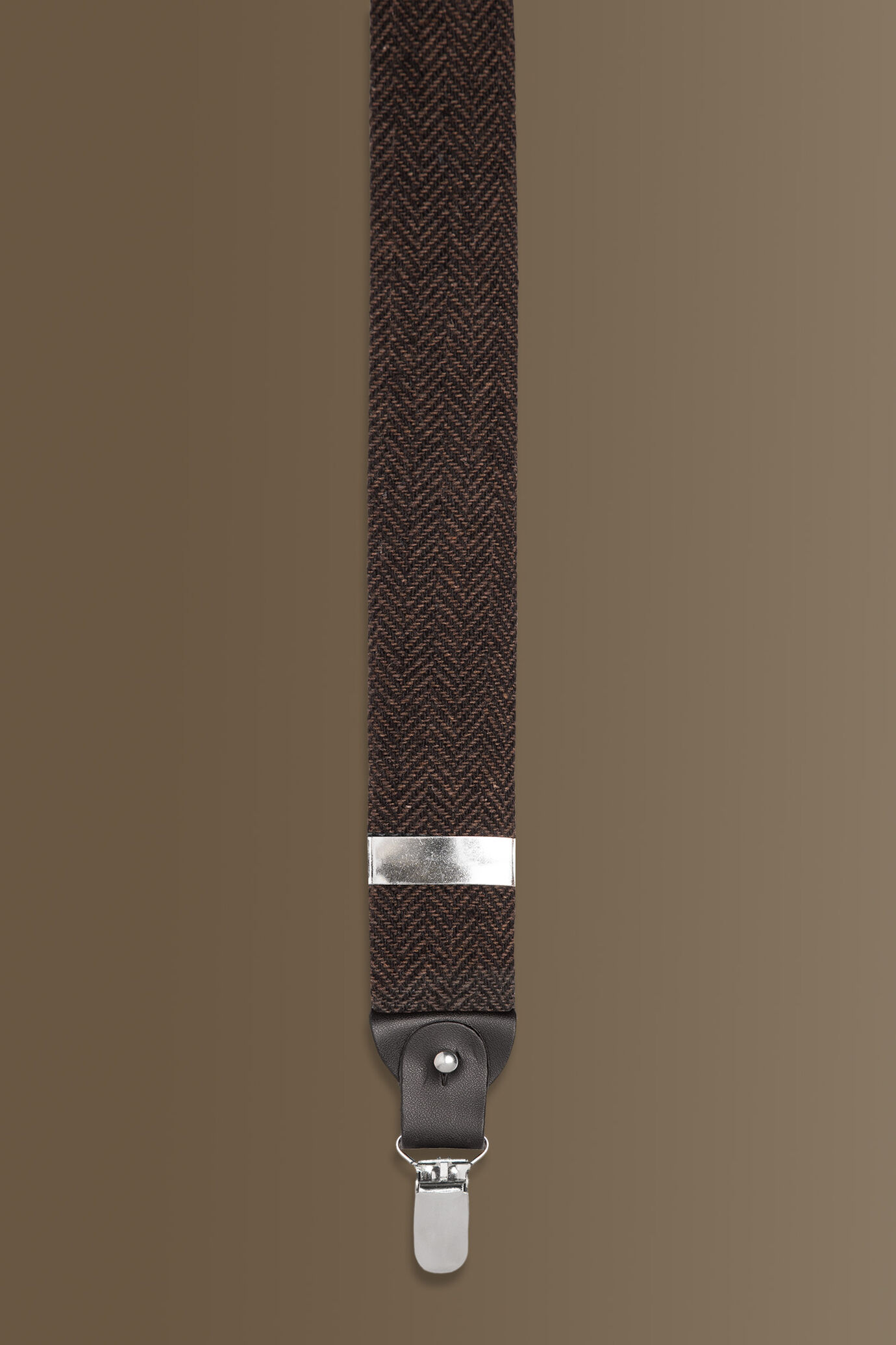 Suspenders - harringbone fabric image number 1