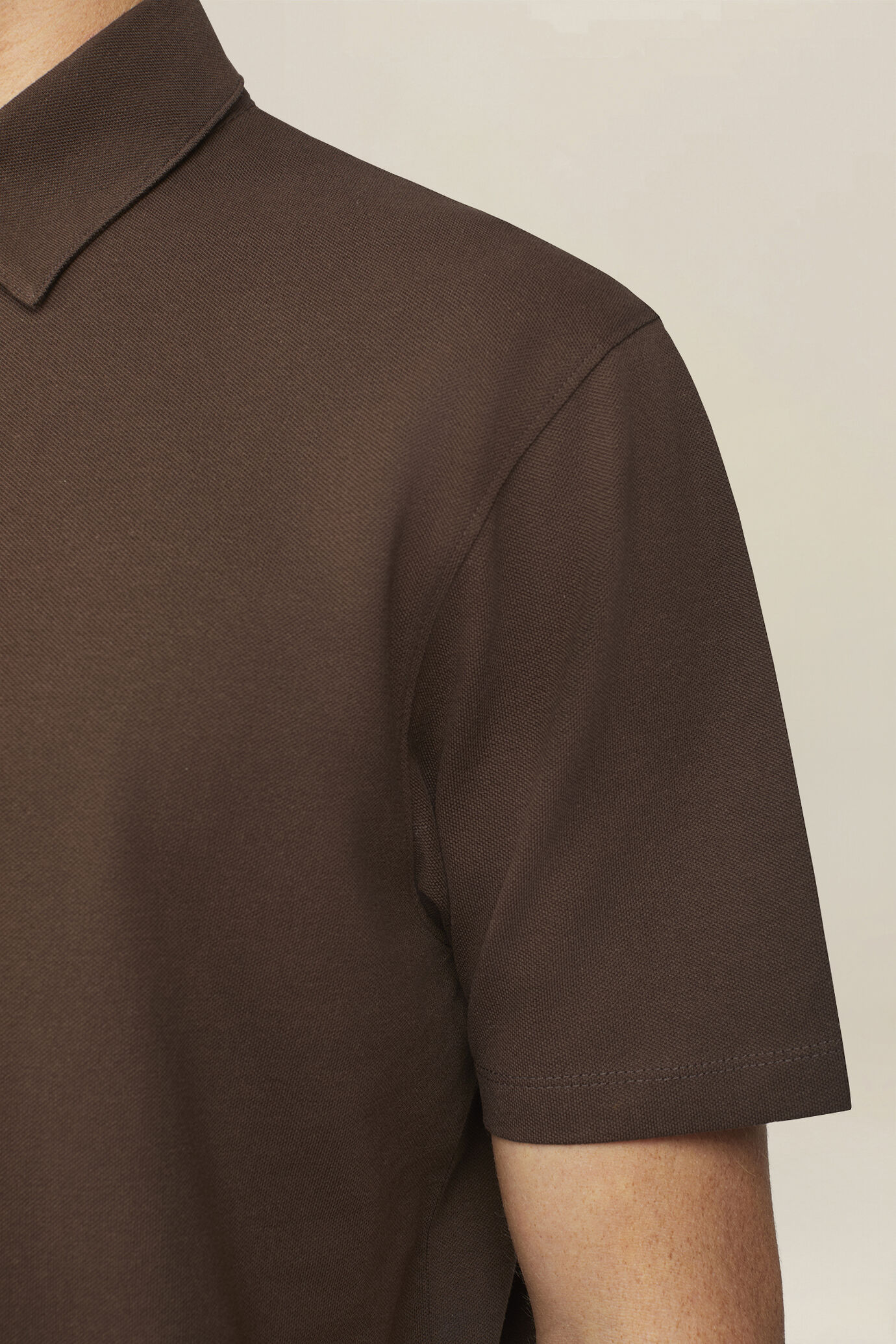 Polo uomo in 100% cotone piquet regular fit image number 3