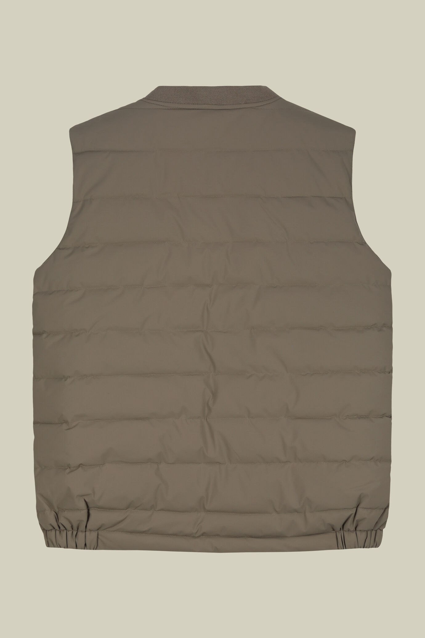 Gilet uomo reversibile bi-colore con imbottitura leggera image number 7