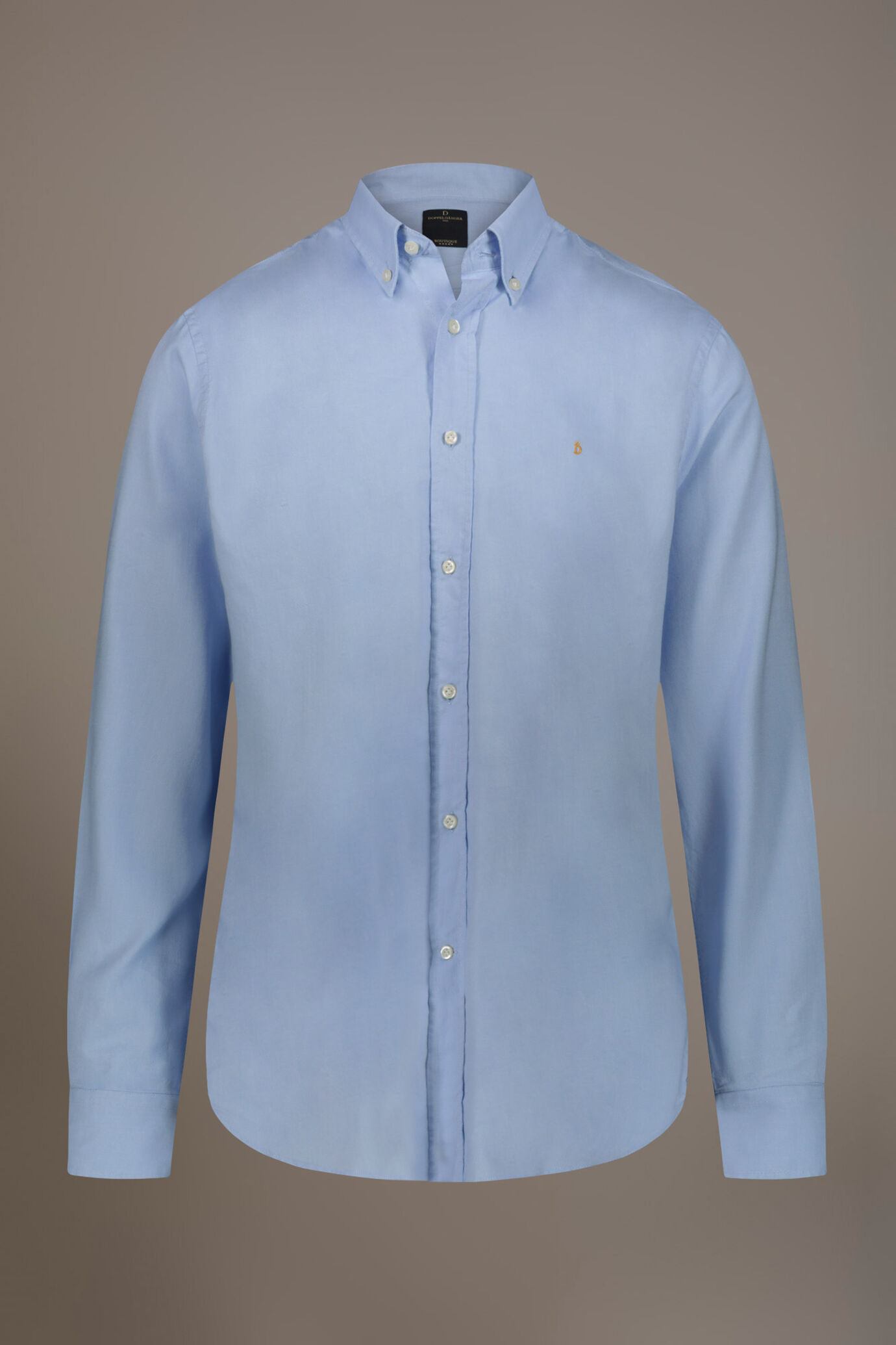 Gewaschenes Button-Down-Hemd aus ultraleichtem Oxford-Stoff in Komfort-Passform image number 3