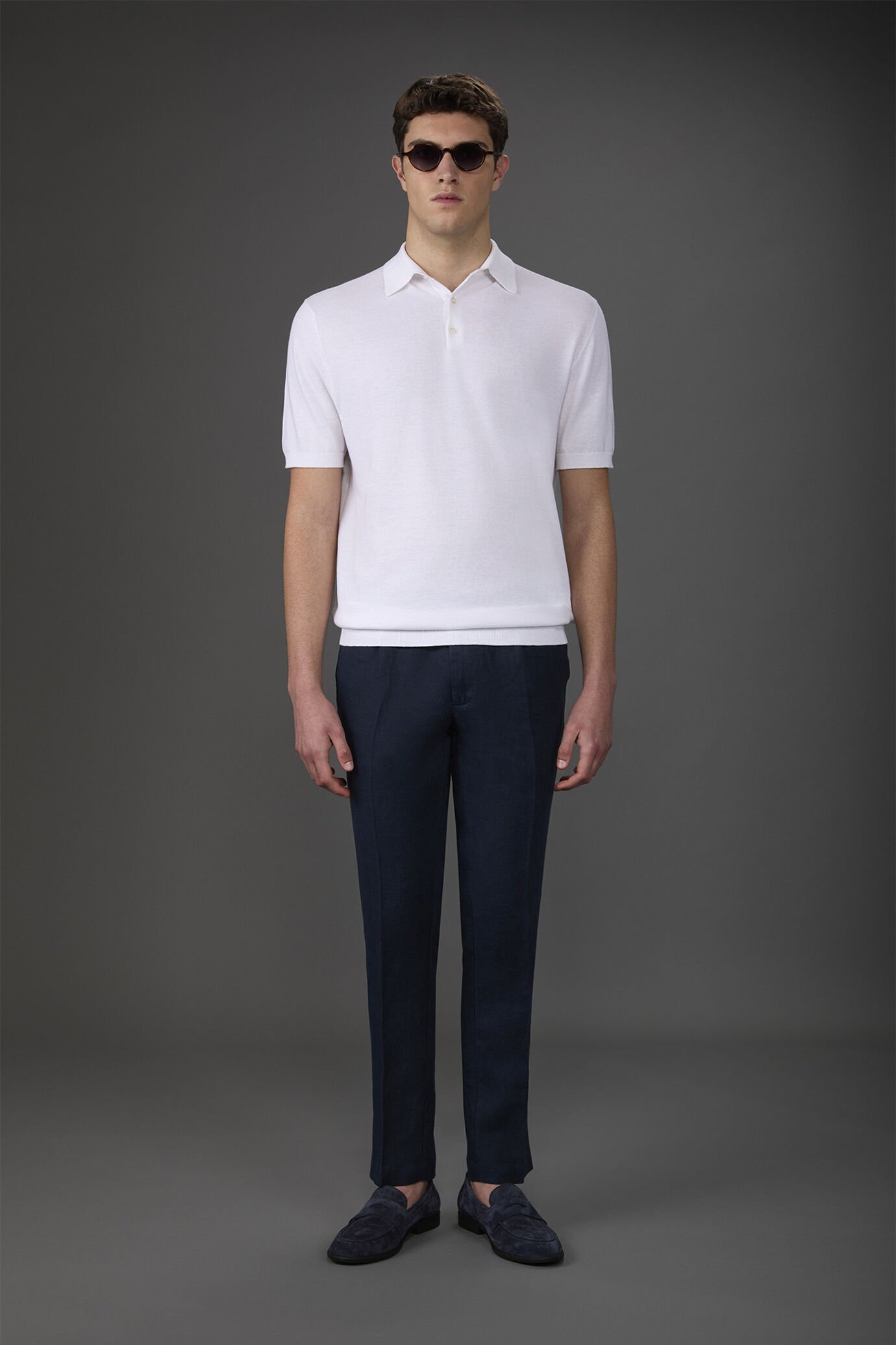 Polo uomo in maglia maniche corte image number 0