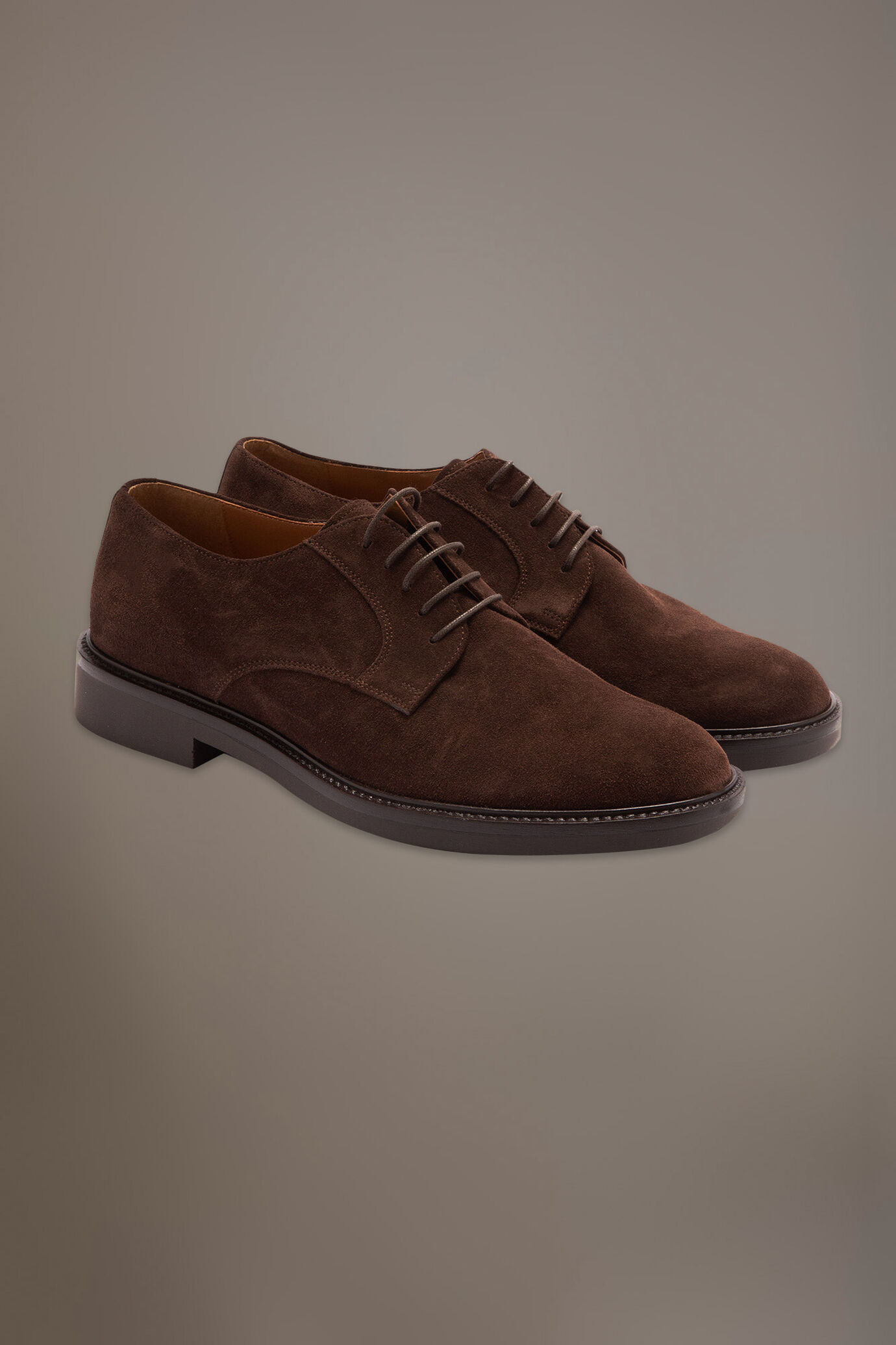 Derby shoes - suede - 100% leather image number 0