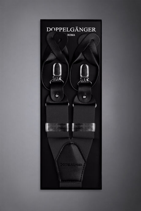 Elastic suspenders. Solid colour