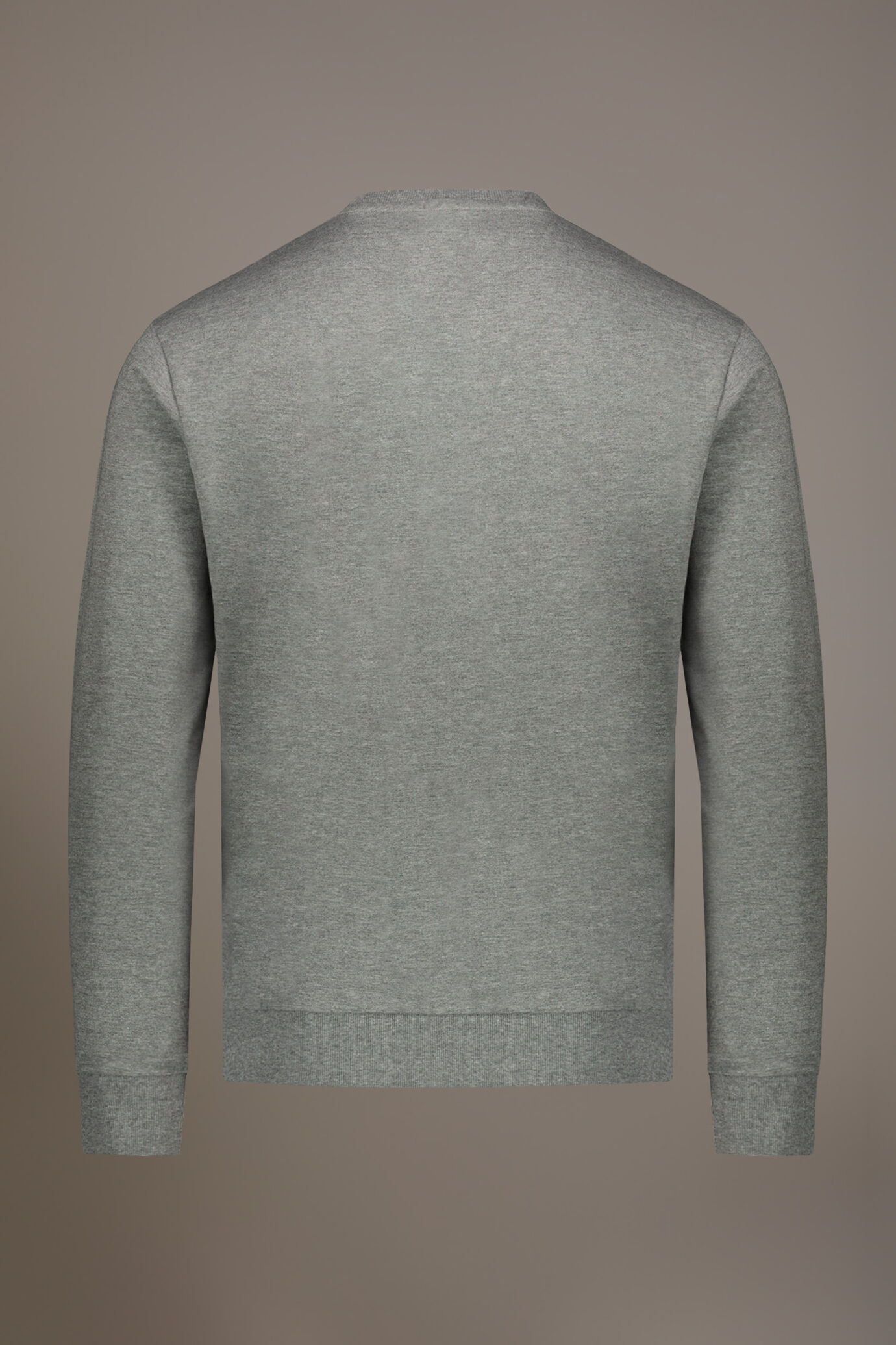 Round neck 100% cotton sweatshirt image number 5