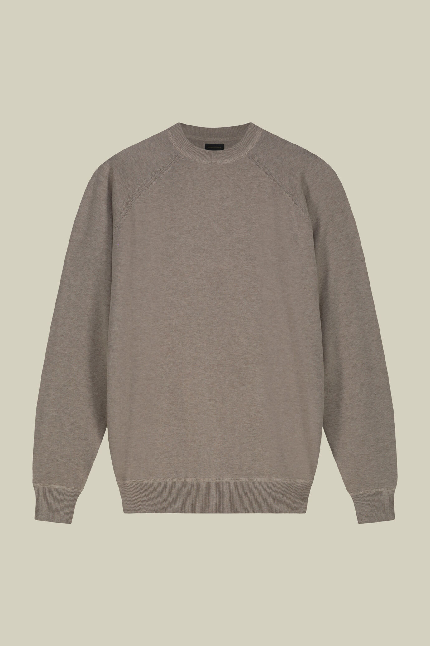 Herrenpullover mit Rundhalsausschnitt aus 100 % Baumwolle mit Raglan&auml;rmeln image number 4