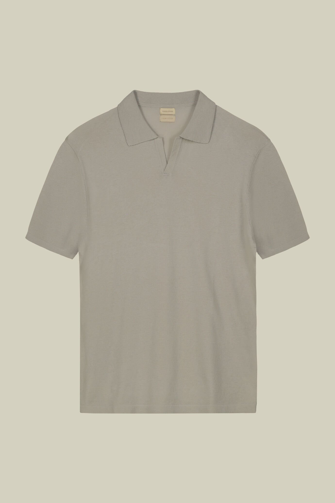 Herren-Poloshirt aus 100 % Baumwoll-Krepp mit kurzen Ärmeln und Derby-Kragen image number 4