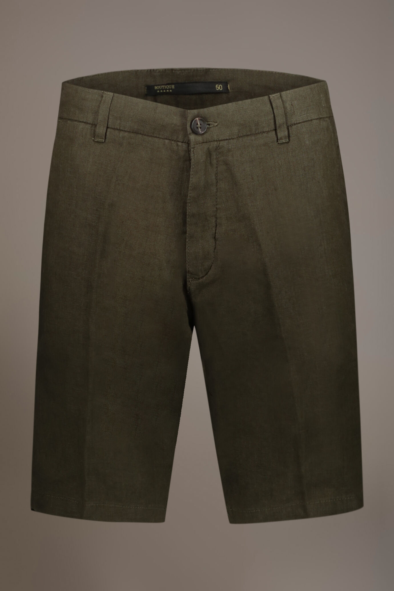 Classic Bermuda shorts 100% Linen image number 4
