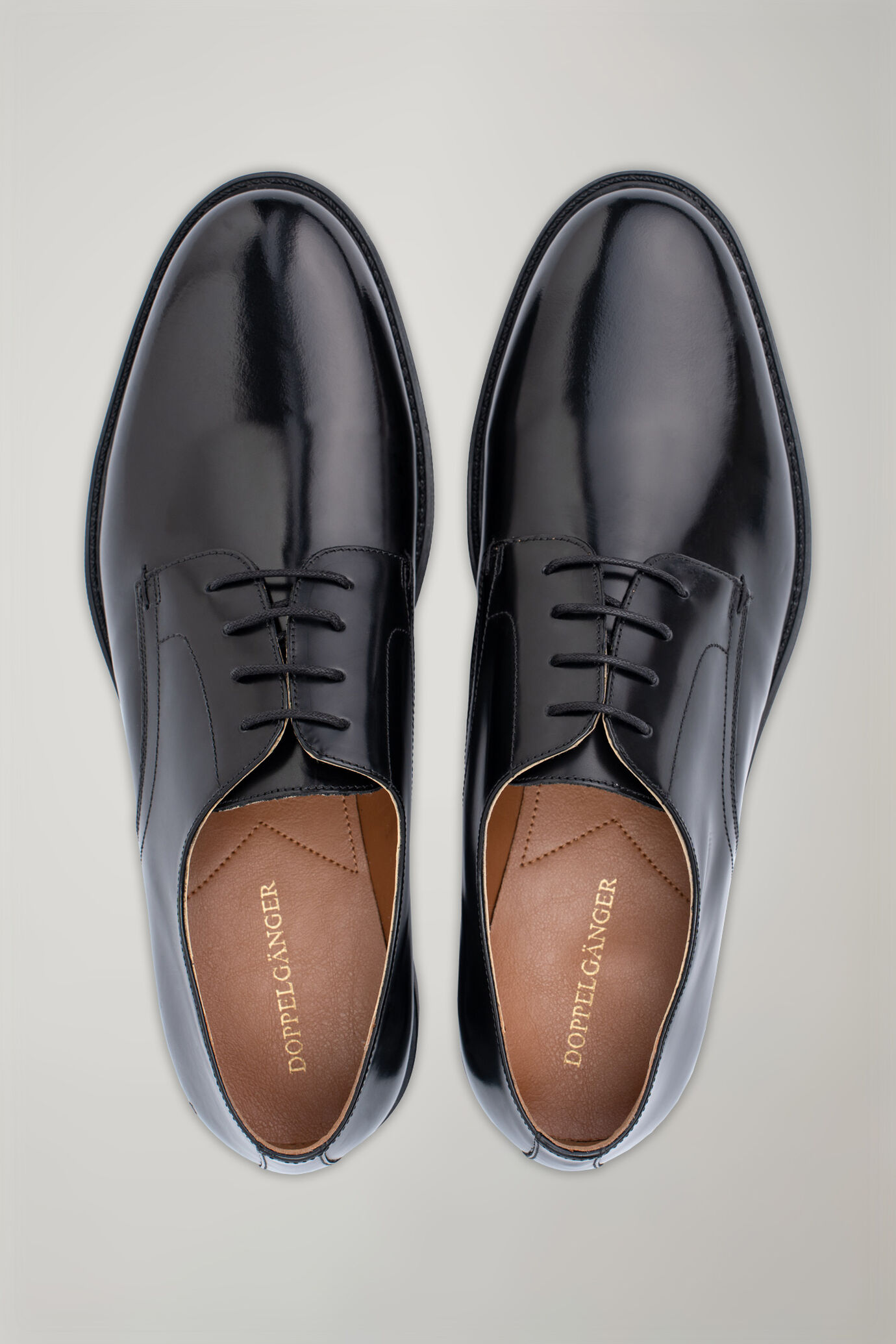 Men's derby shoes 100% leather image number 3