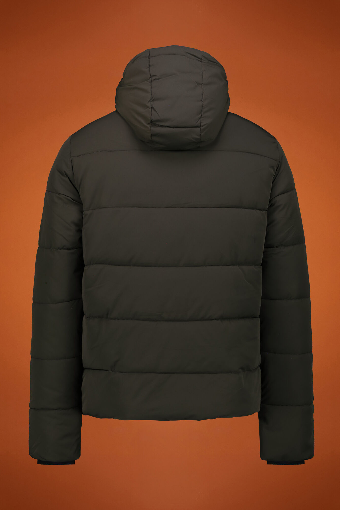 Veste matelassée avec capuche fixe