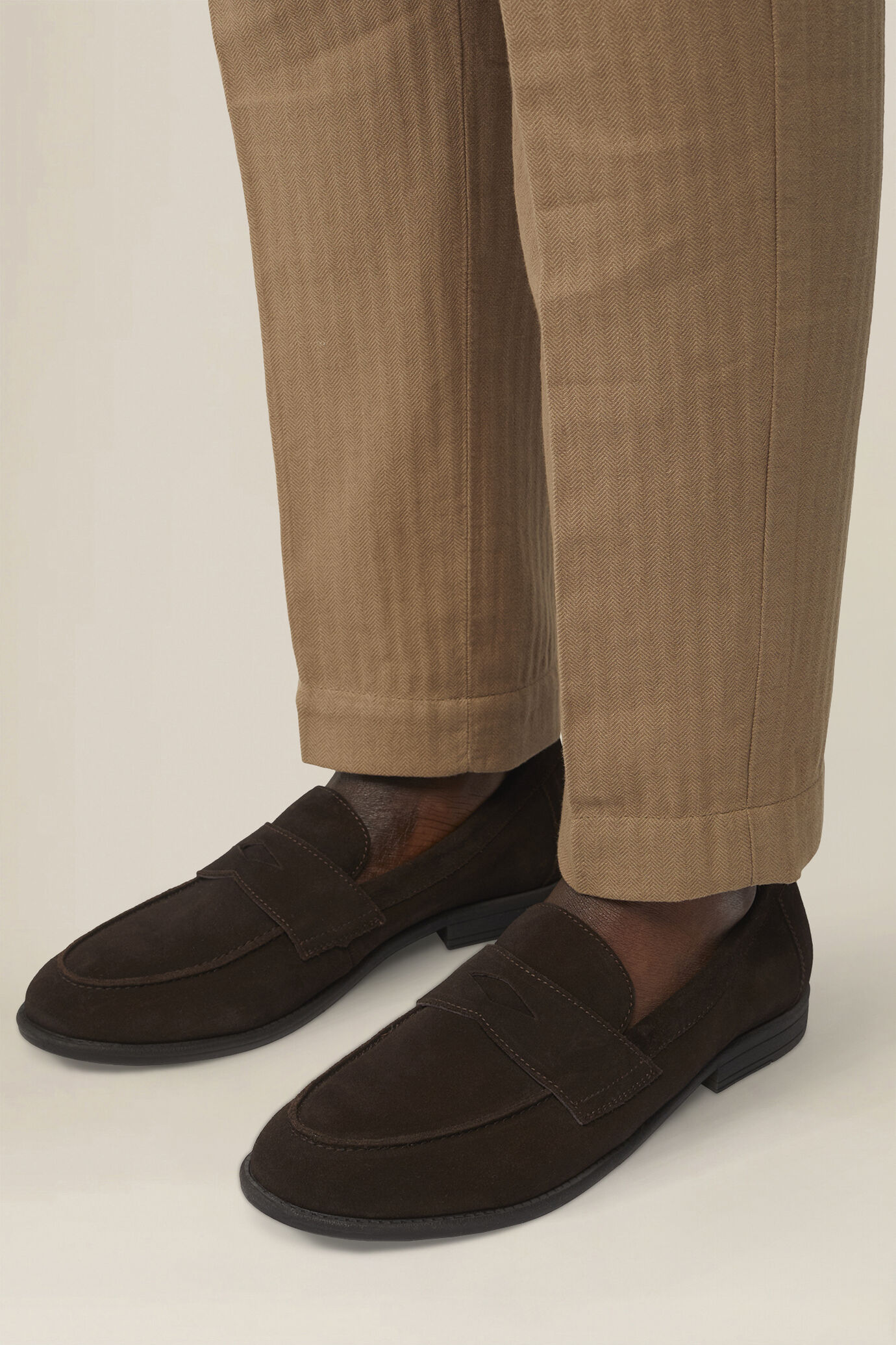 Klassischer Mokassin f&uuml;r Herren aus 100 % Leder image number 0