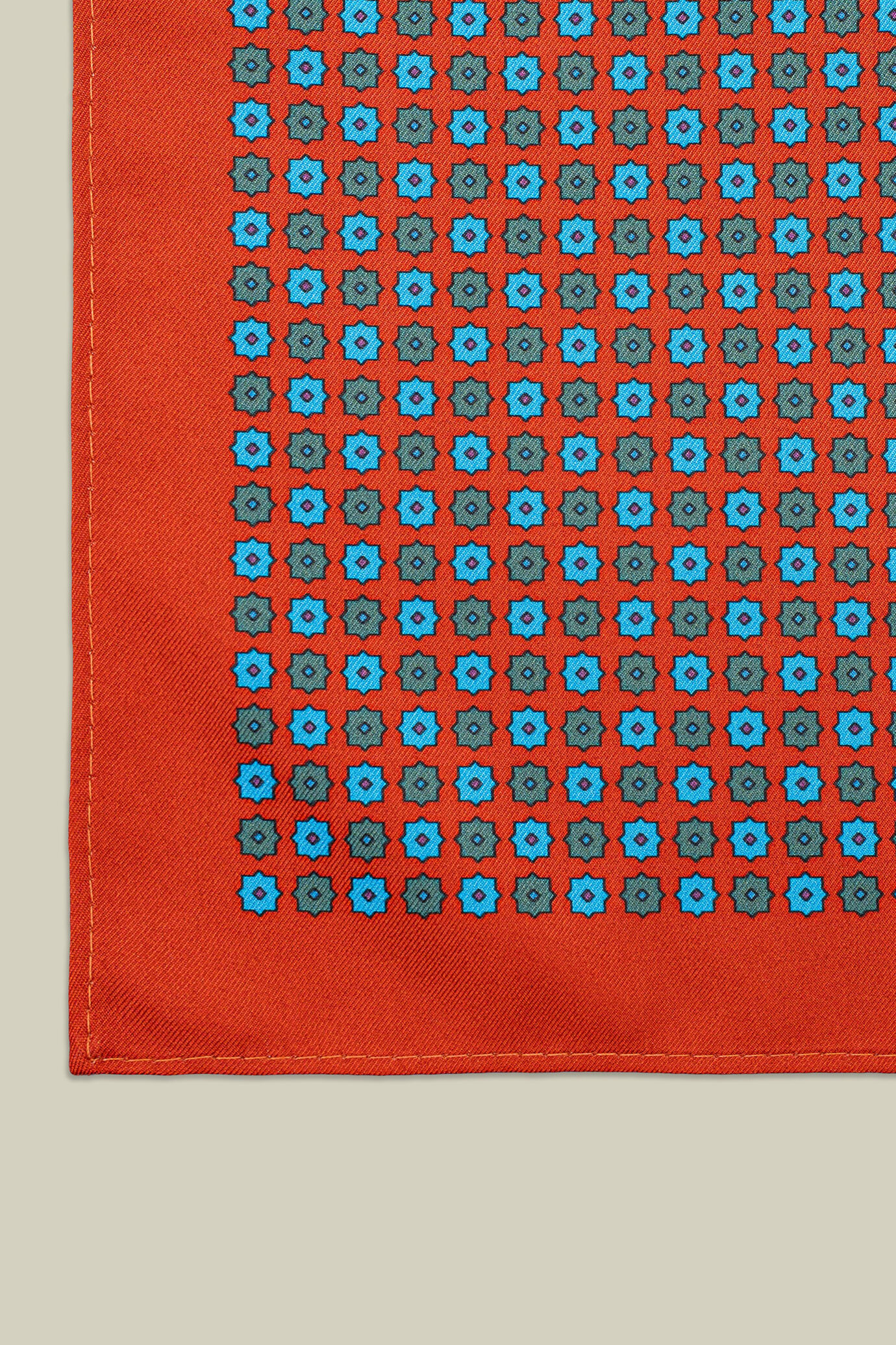 Pochette uomo micro fantasia