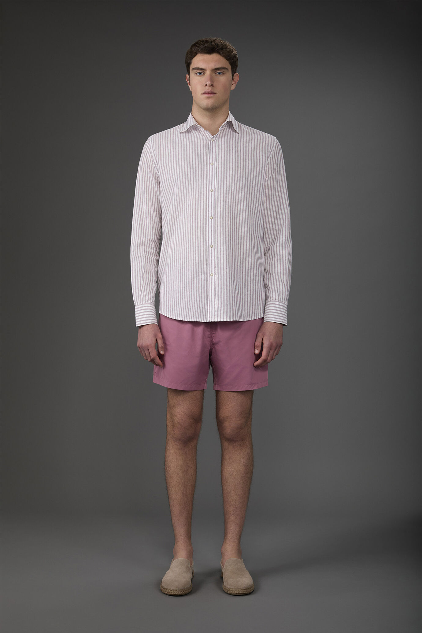 Costume uomo tinta unita image number 1