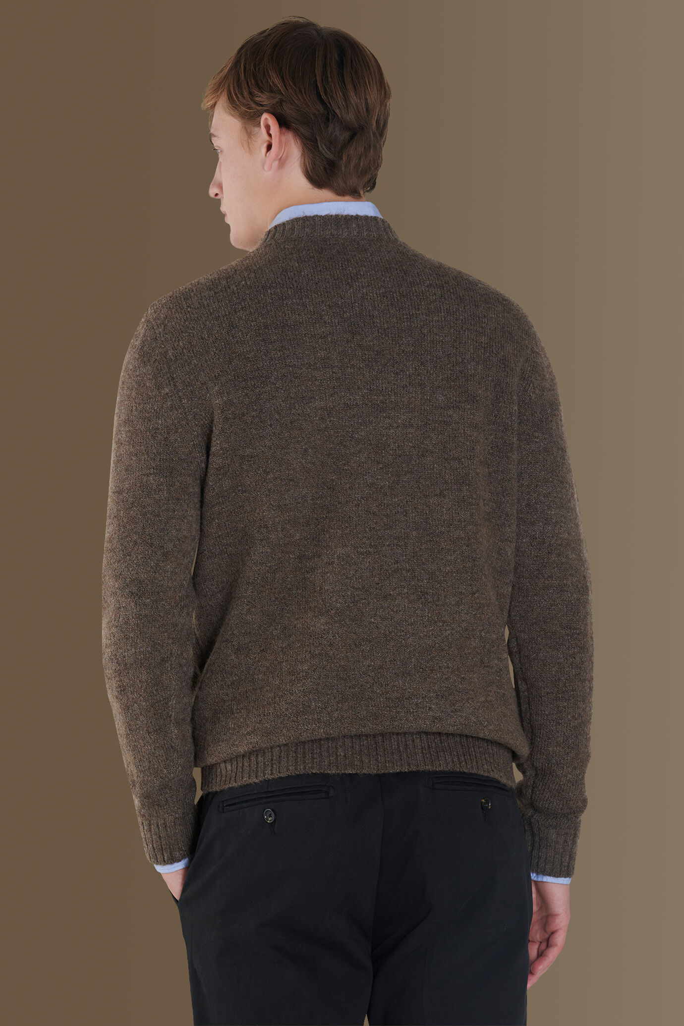 Maglia girocollo uomo tinta unita yackfeel image number 2