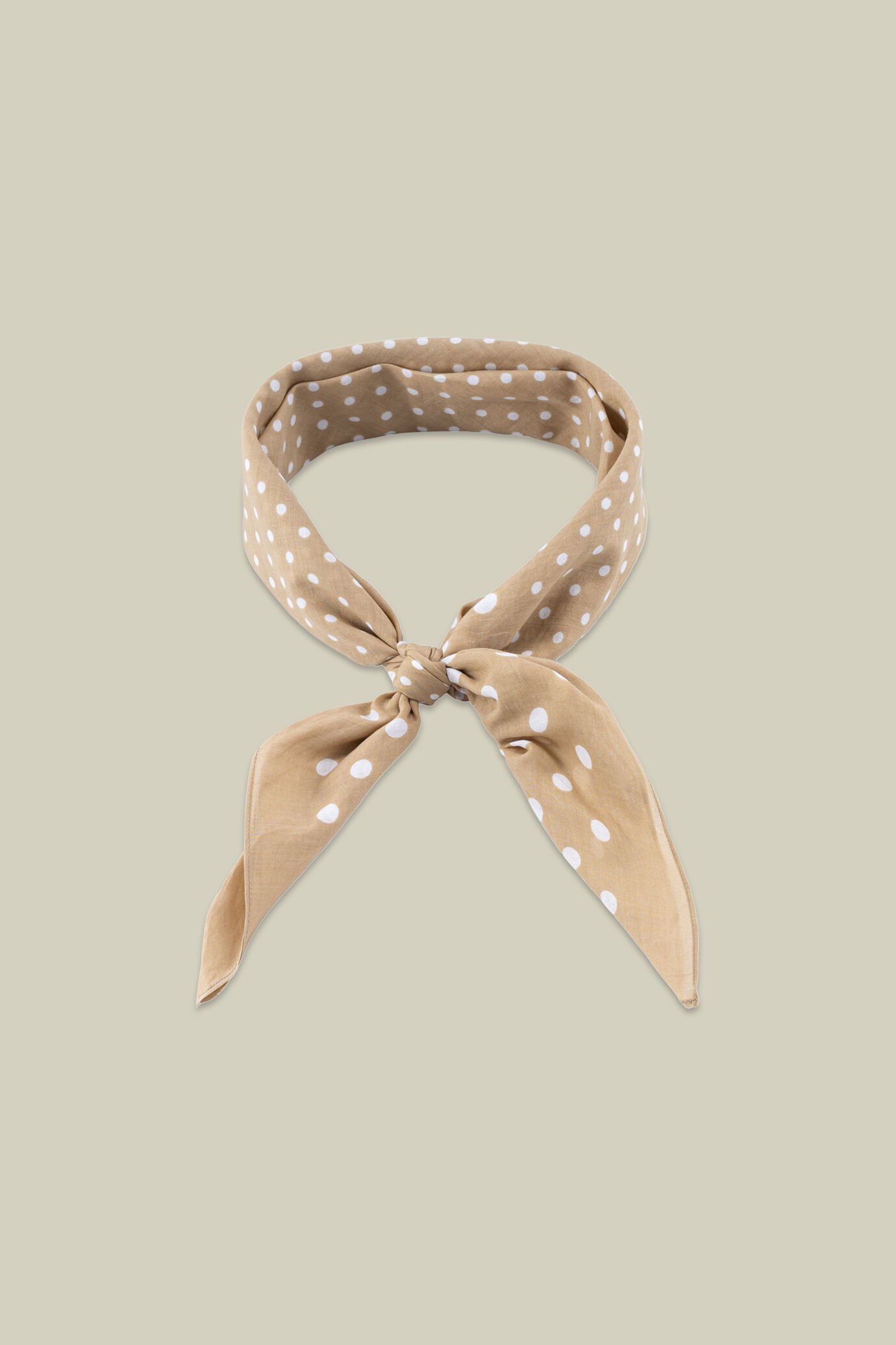 Écharpe homme motif à pois image number 2