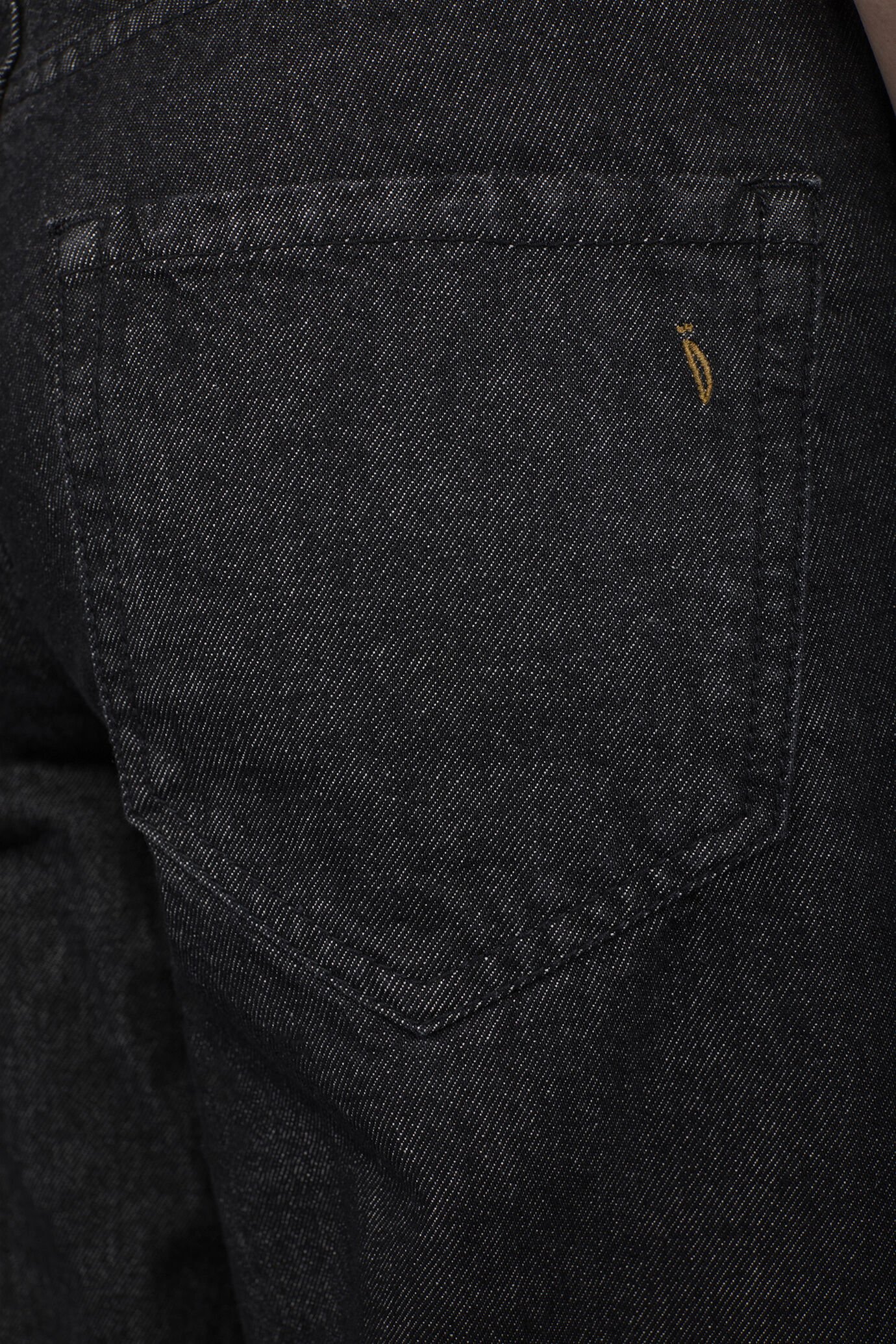 Pantalon femme 5 poches, jambe droite, en denim, coupe classique image number 3