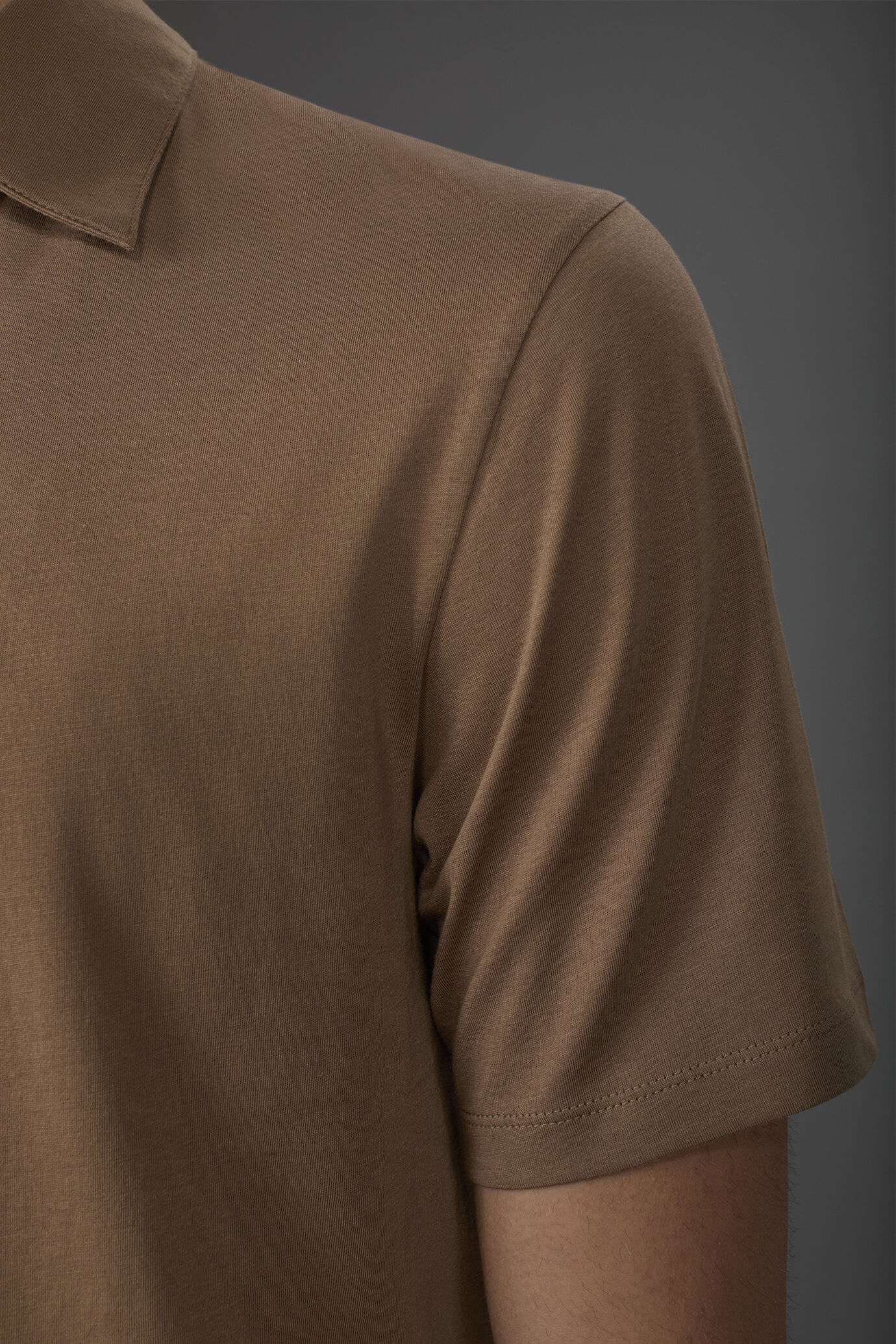 Kurzarm-Poloshirt für Herren aus Bio-Baumwolle image number 3