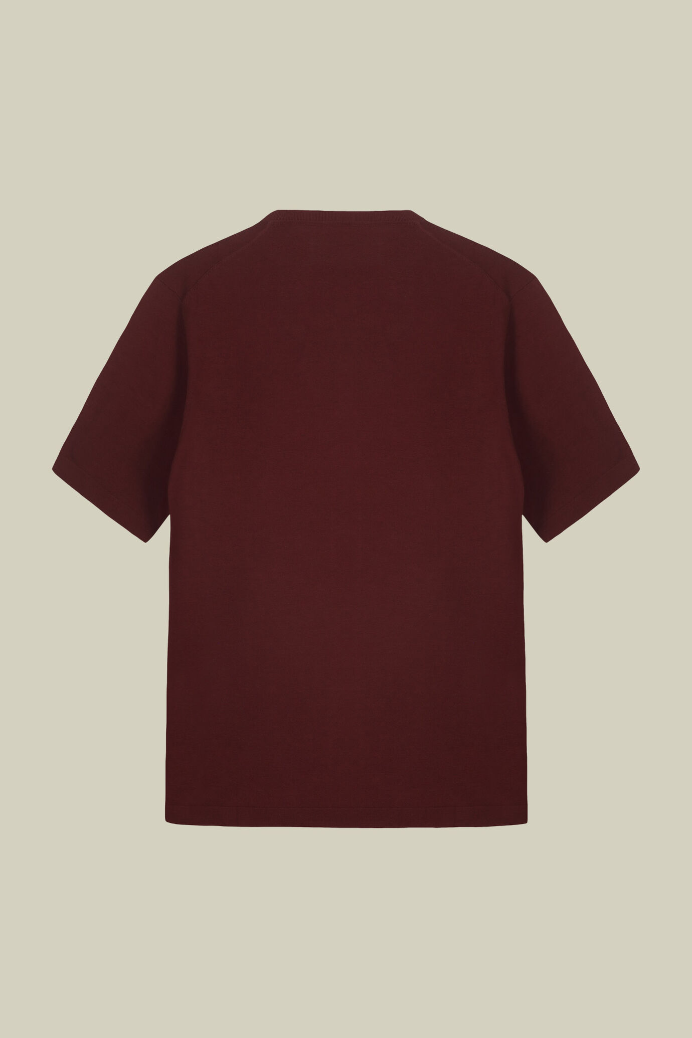 Men's knitted T-shirt in 100% cotton crepe image number 5