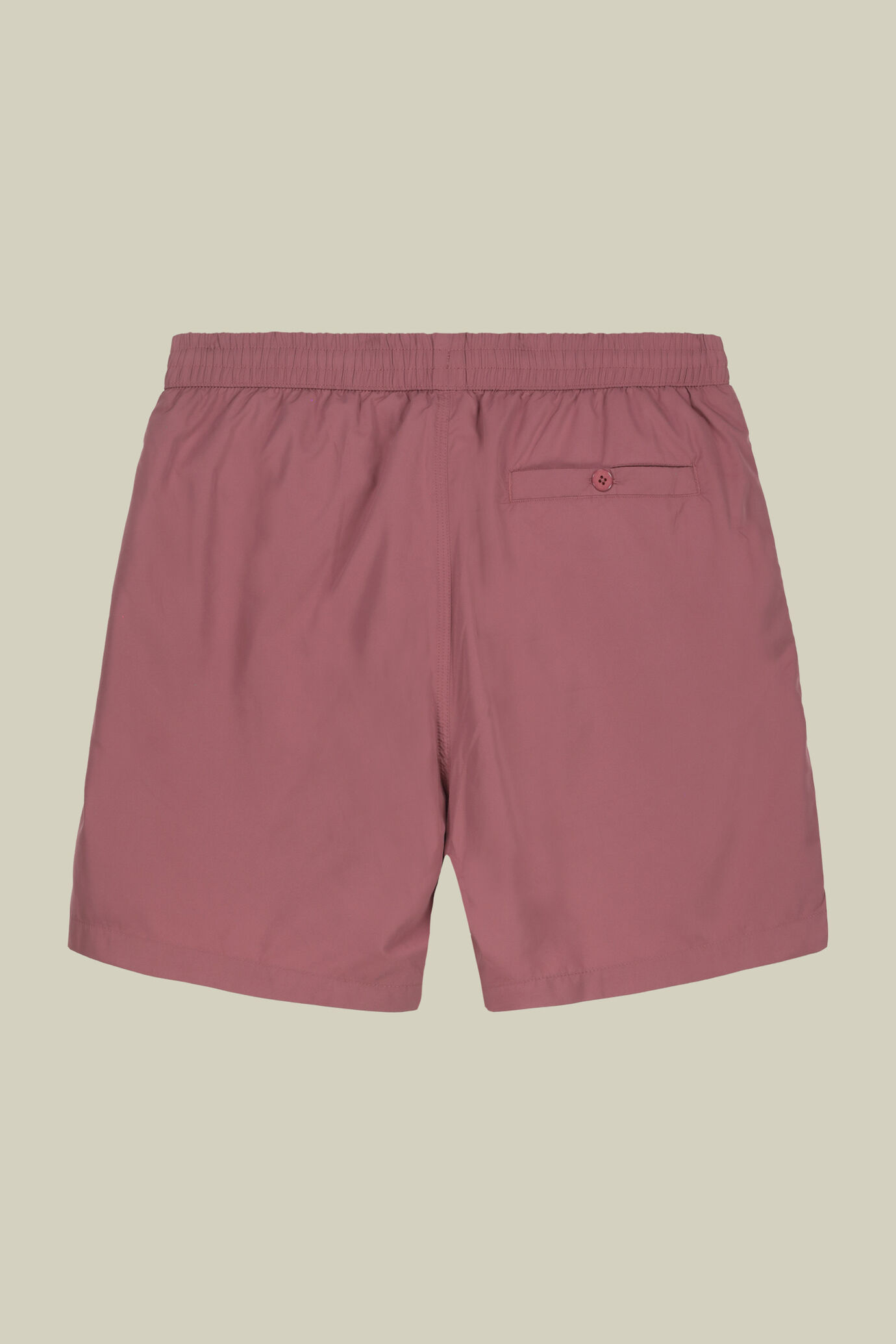 Einfarbige Herren-Badehose image number 5