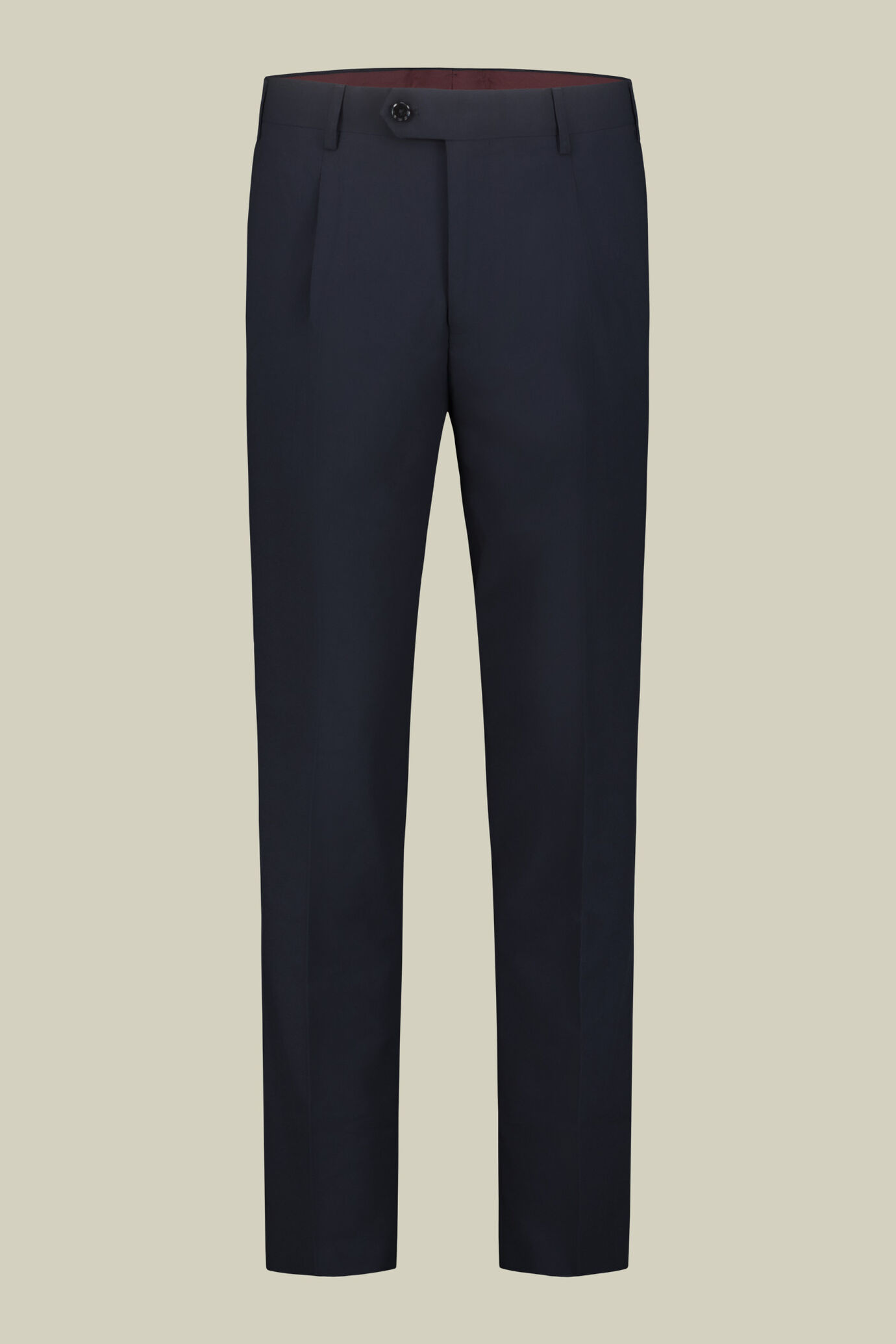 Men's double-breasted suit in plain fabric, regular fit image number 6