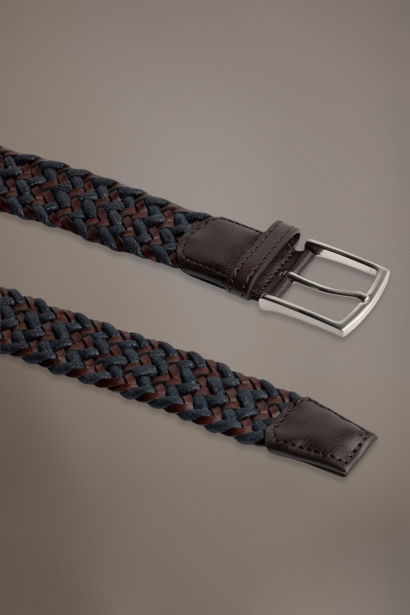 Elastic breided belt image number 1