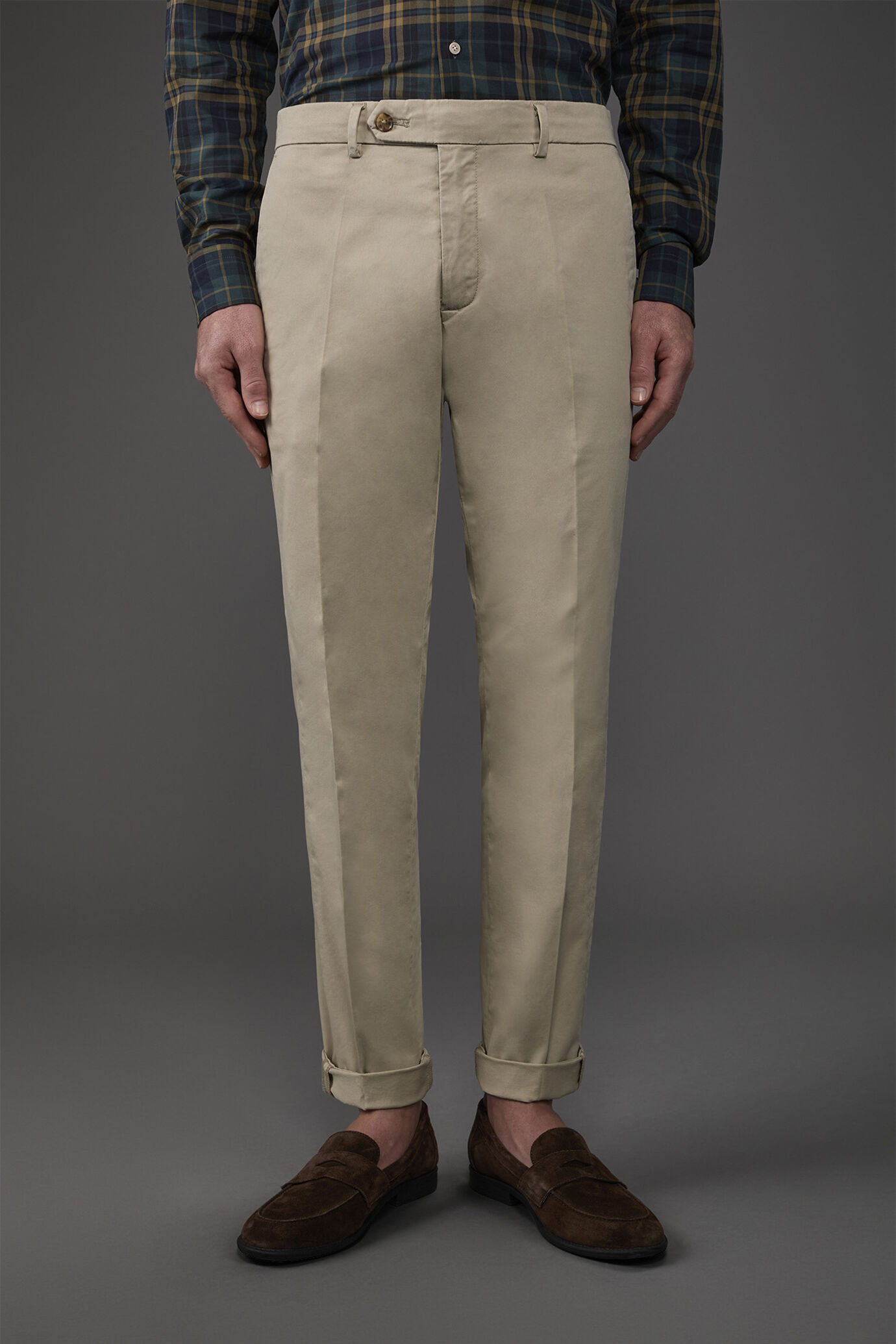 Pantalon chino classique pour homme regular fit image number 1