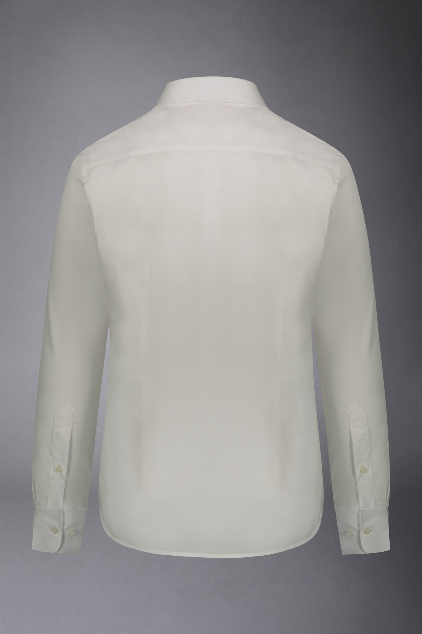 Camicia classica uomo collo francese slim fit tessuto armaturato image number 5