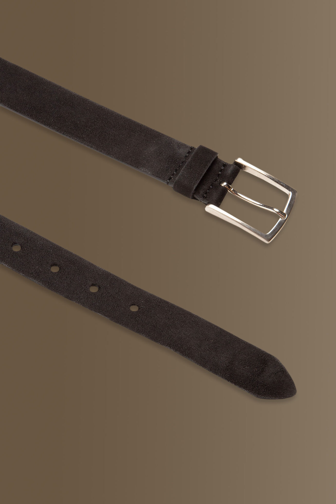 Belt combined leather suede image number 1