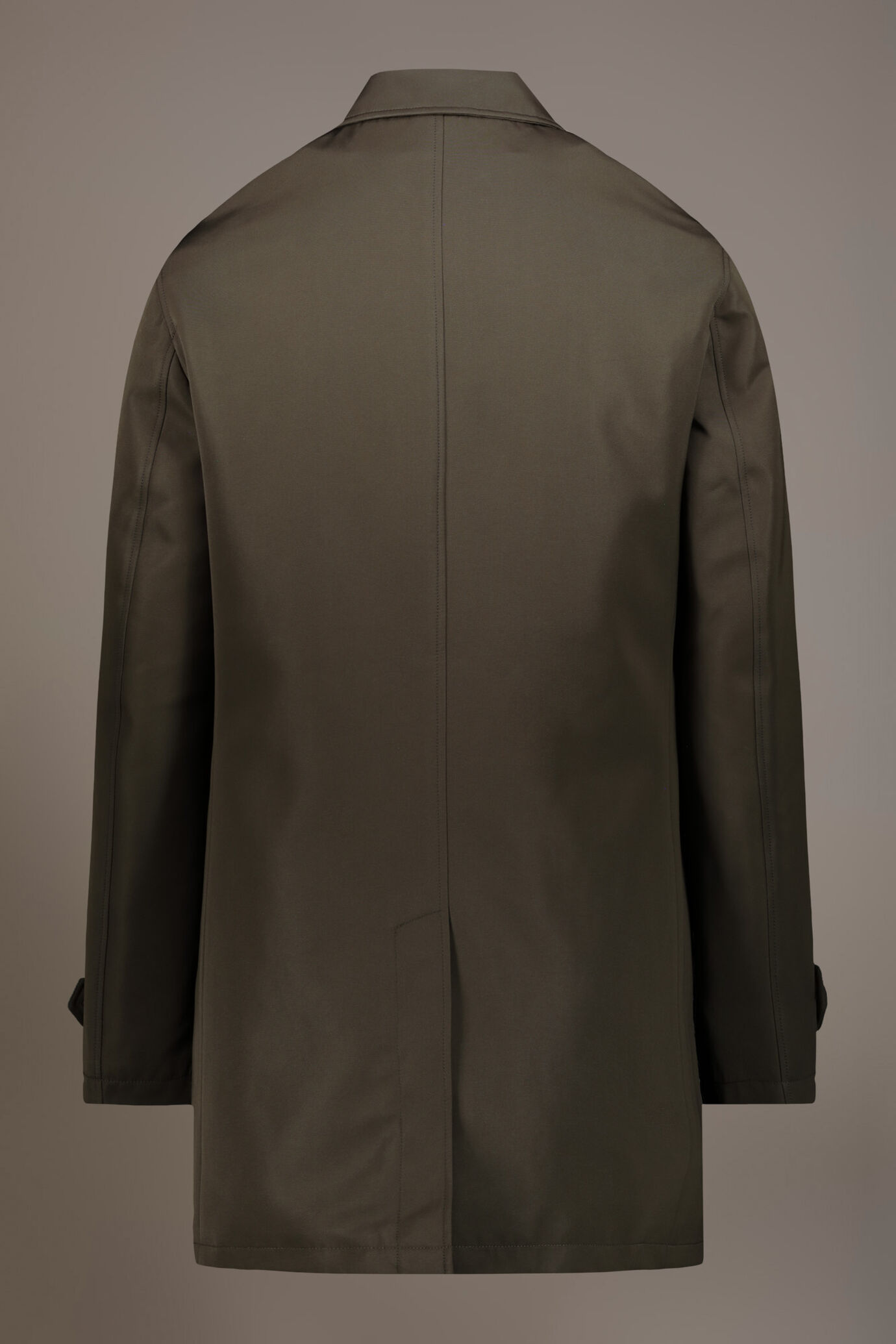 Padded raincoat in technical fabricand removable padding image number 5