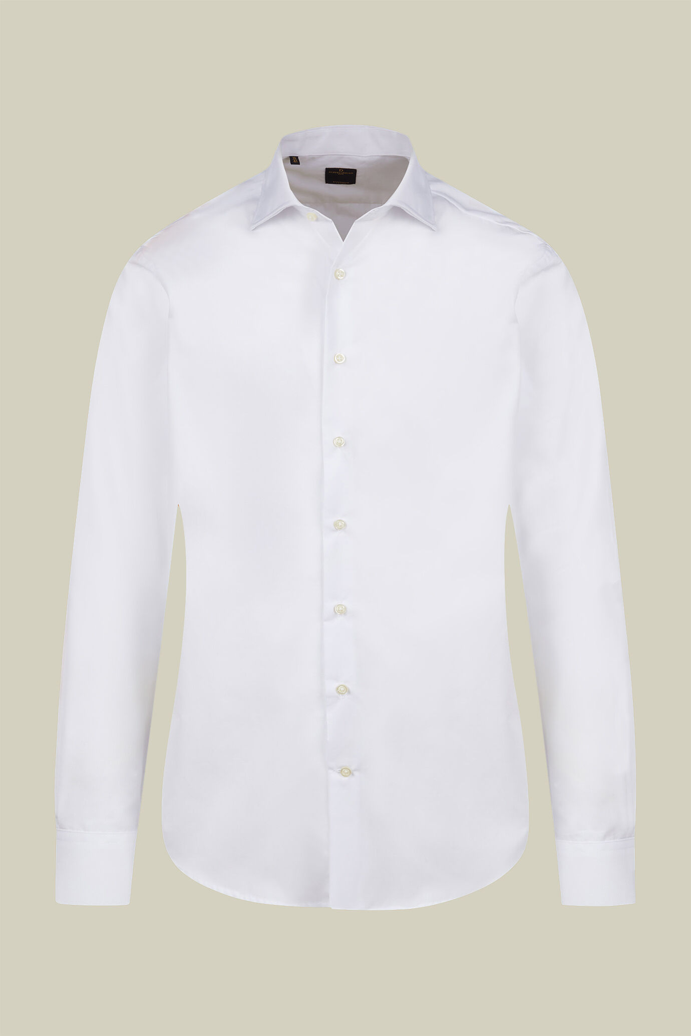 Chemise classique col français homme uni image number 4
