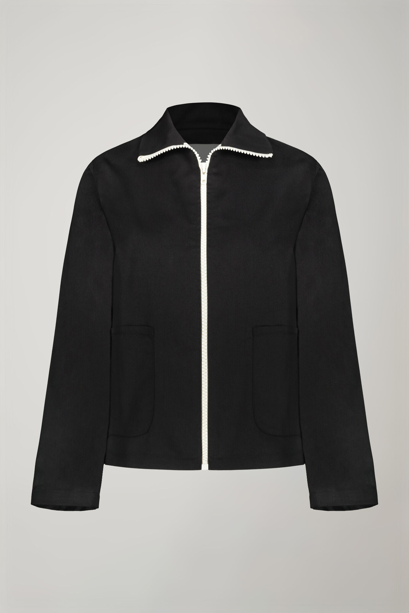 Women's jacket with zip regular fit image number 6