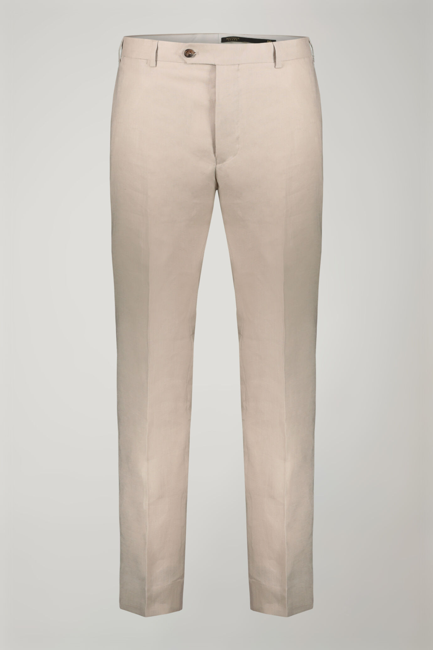 Einreihiger Anzug 100% Leinen Regular Fit einfarbig image number 2