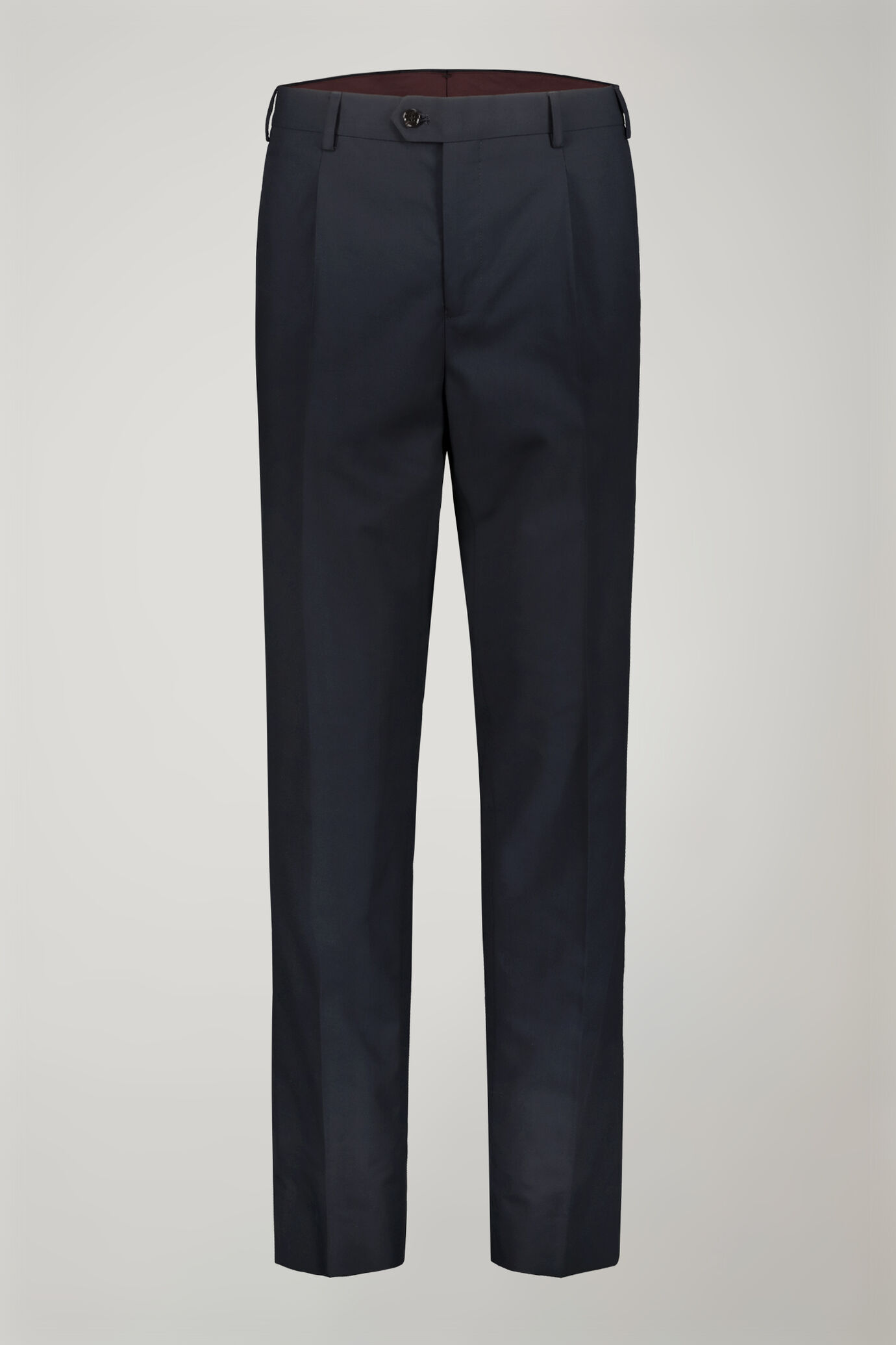 Costume homme à simple boutonnage avec revers en pointe tissu uni coupe régulière image number 2