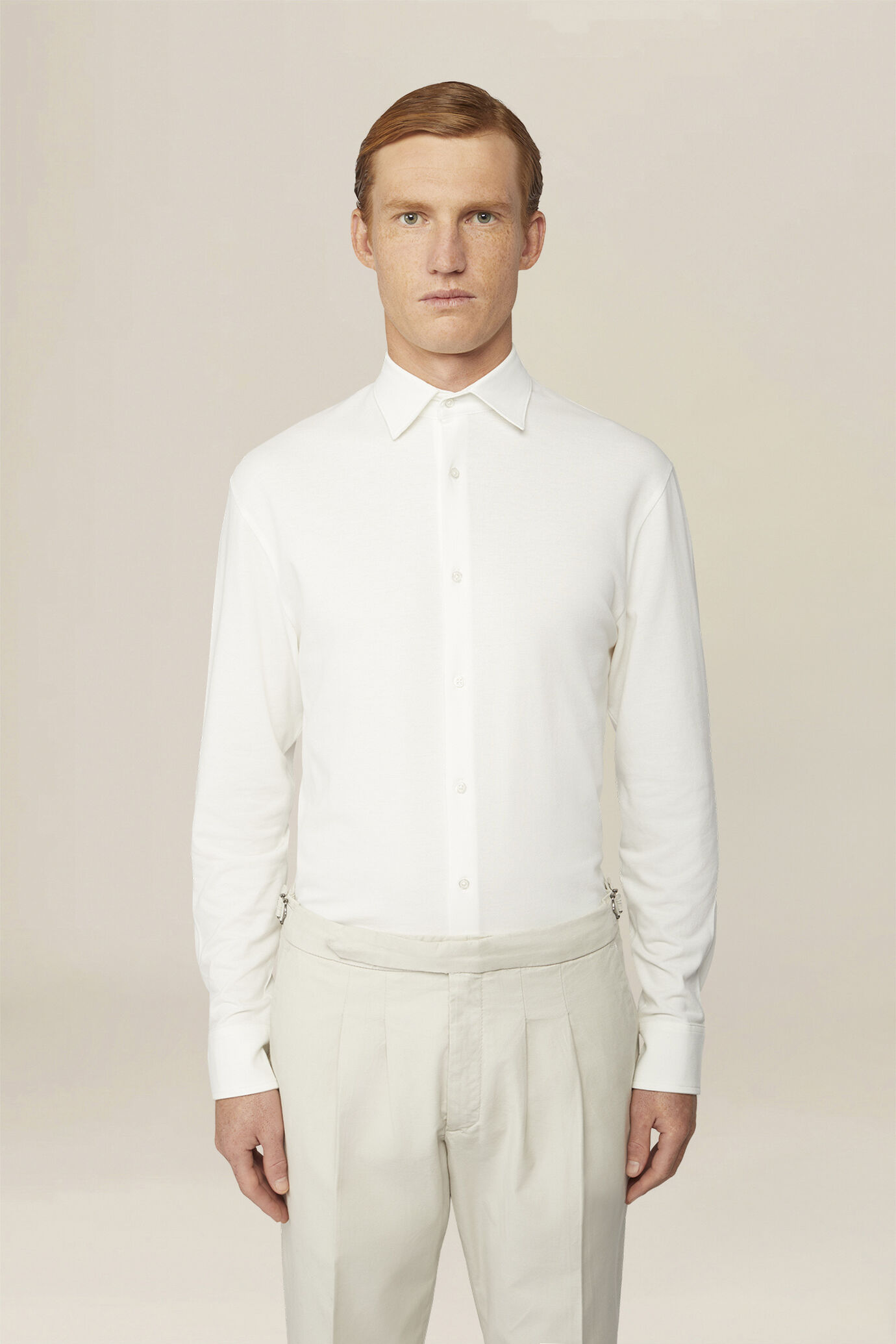 Men's 100% cotton regular fit polo shirt image number 0