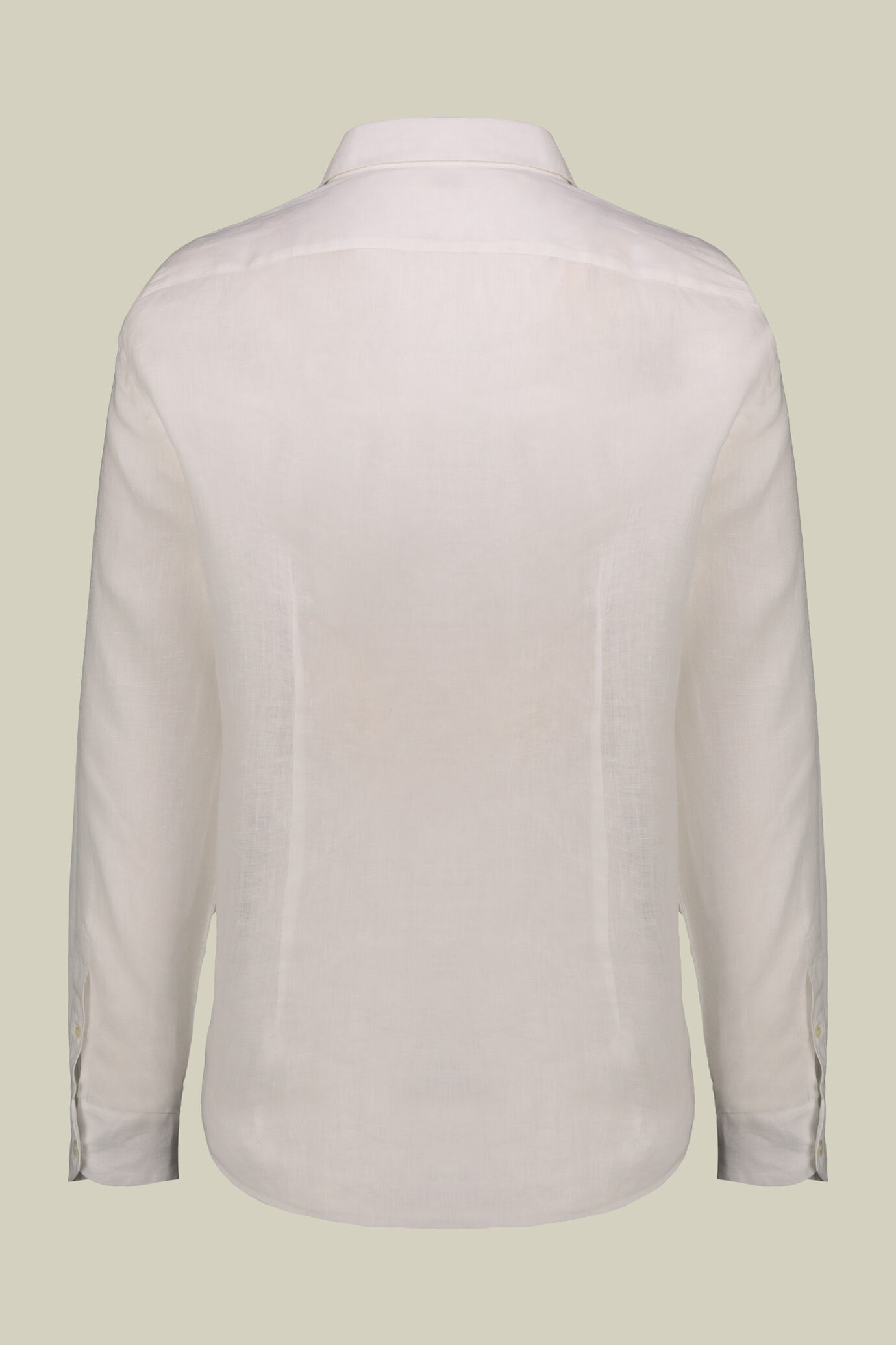 Camicia uomo collo classico tessuto in nylon elasticizzato costruzione twill image number 5