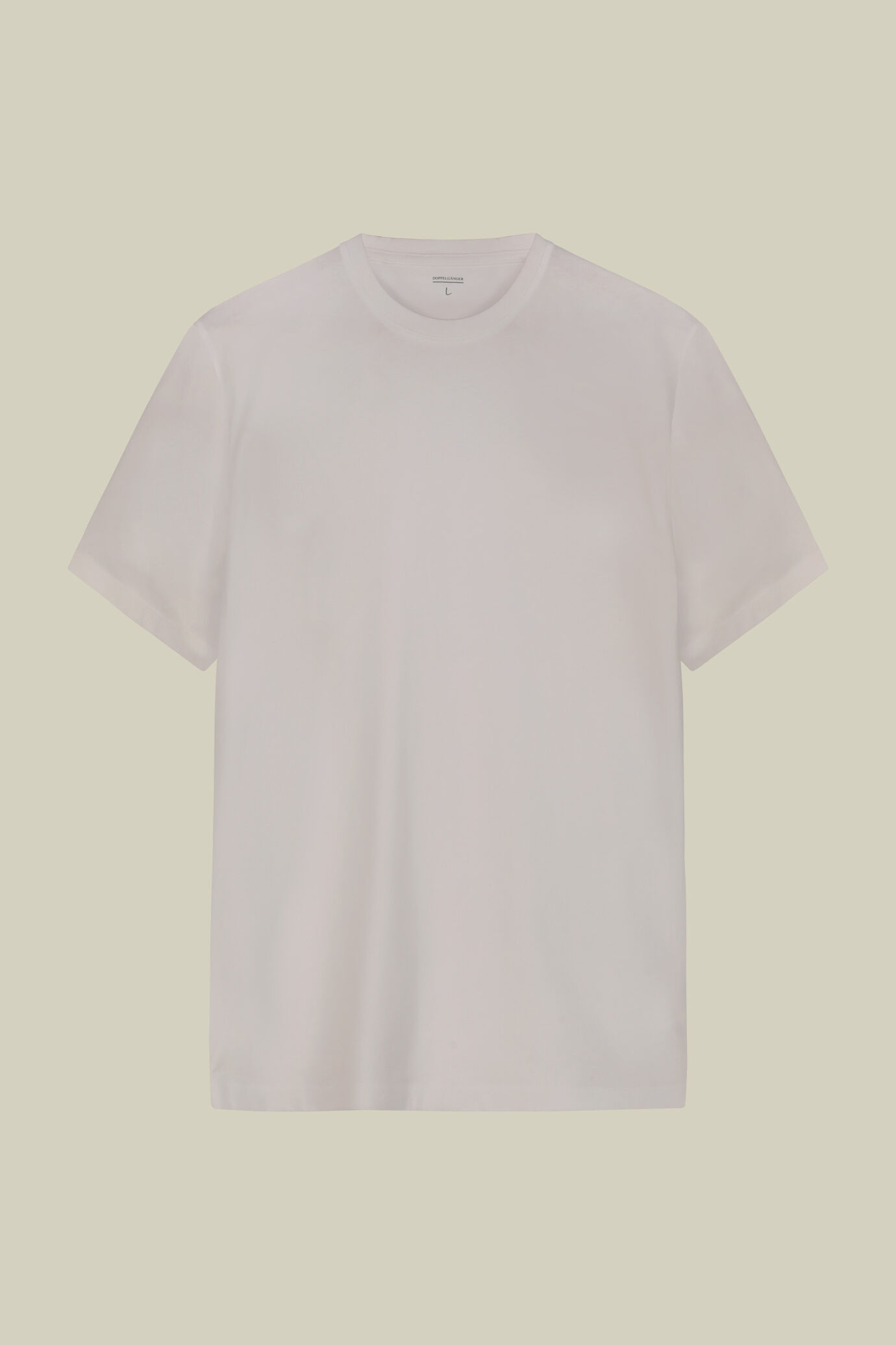 Men's round neck T-shirt in 100% cotton regular fit image number 4