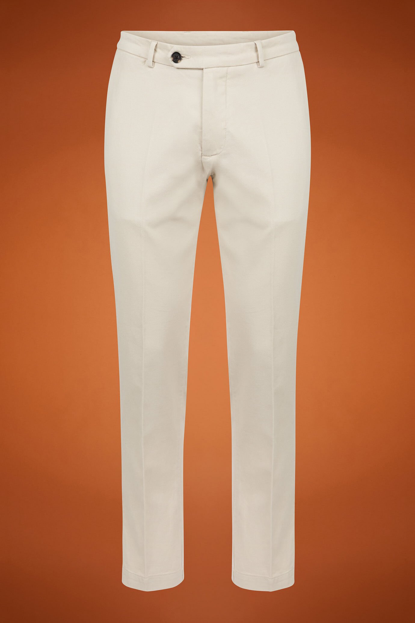 Pantalon classique pour homme avec construction en nid d'abeille, coupe classique image number 4