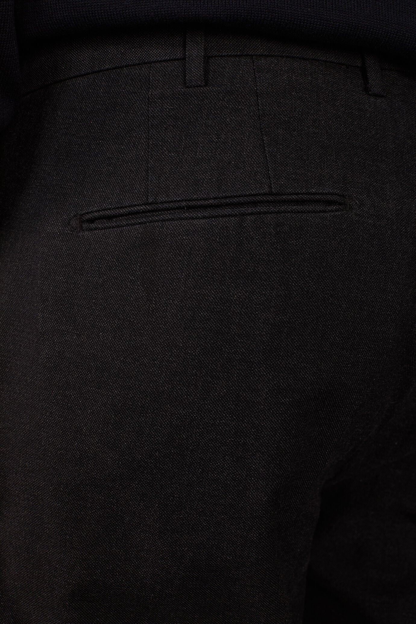 Klassische Herrenhose in Melange-Optik mit Regular-Fit image number 3