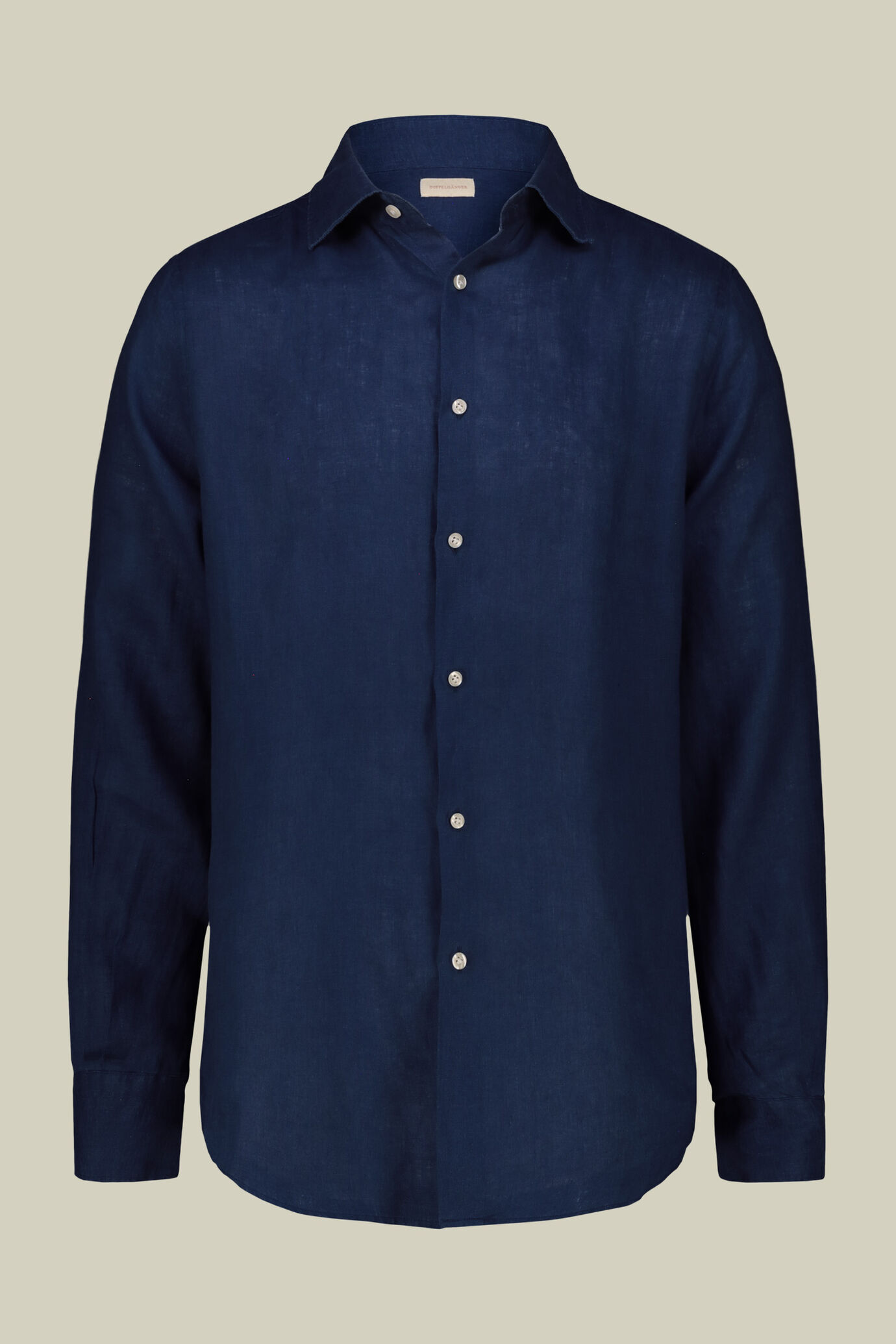 Camicia uomo casual collo classico 100% lino image number 5