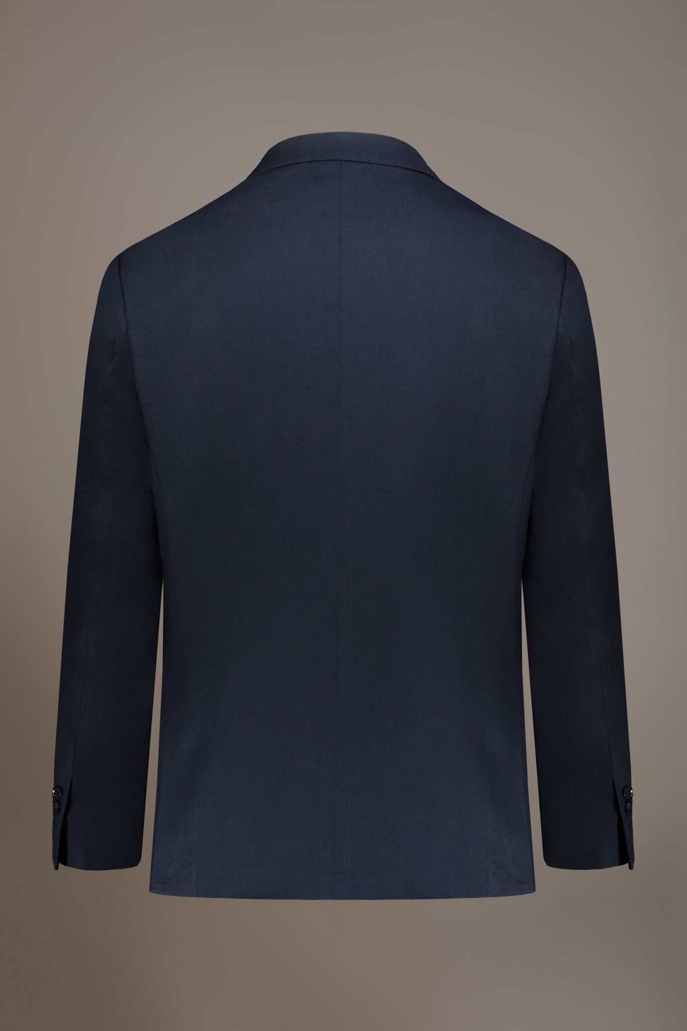 Regular fit single-breasted suit in birdseye fabric image number 5